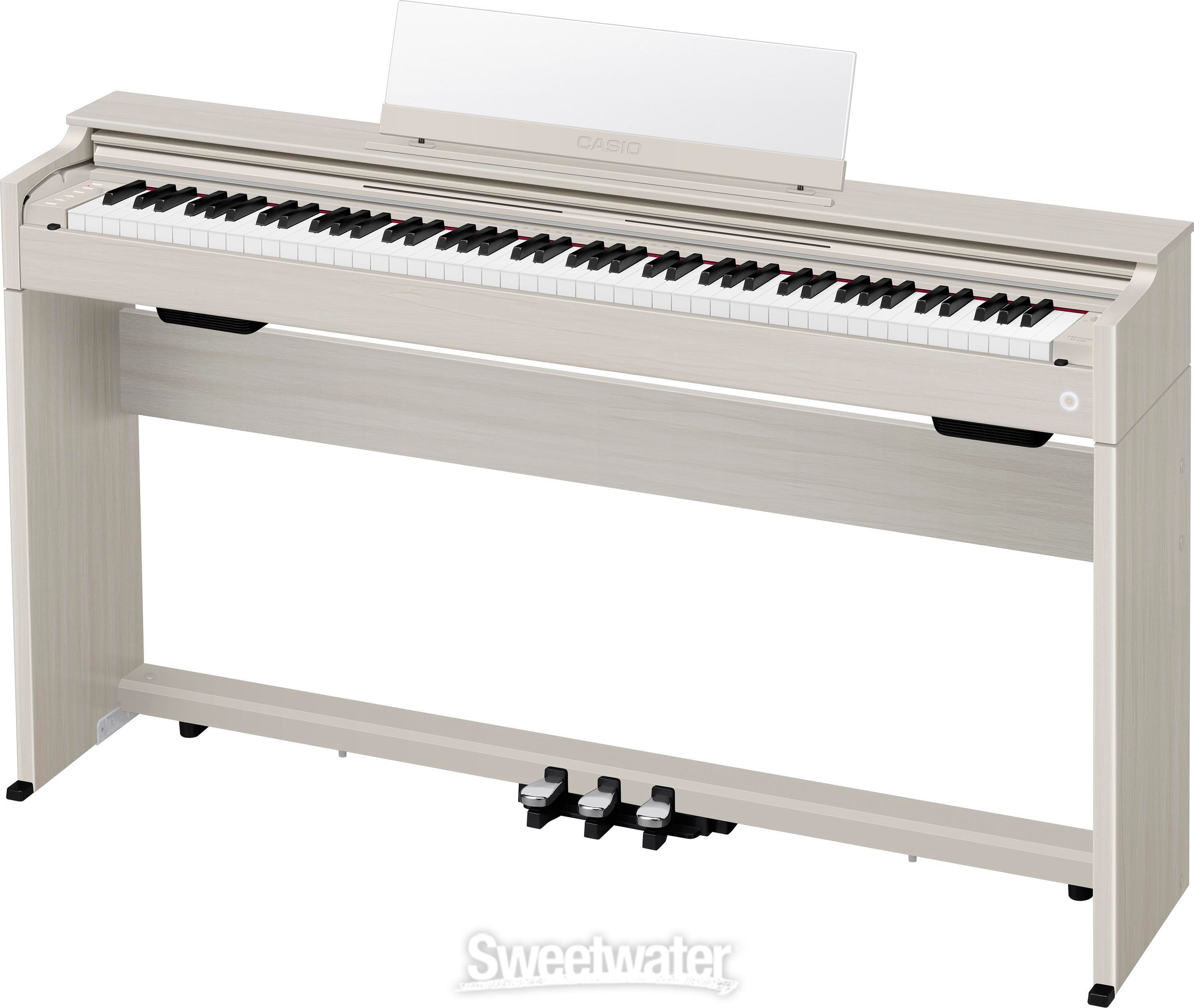 Casio Celviano AP-S200 Digital Upright Piano - Gray/Beige | Sweetwater