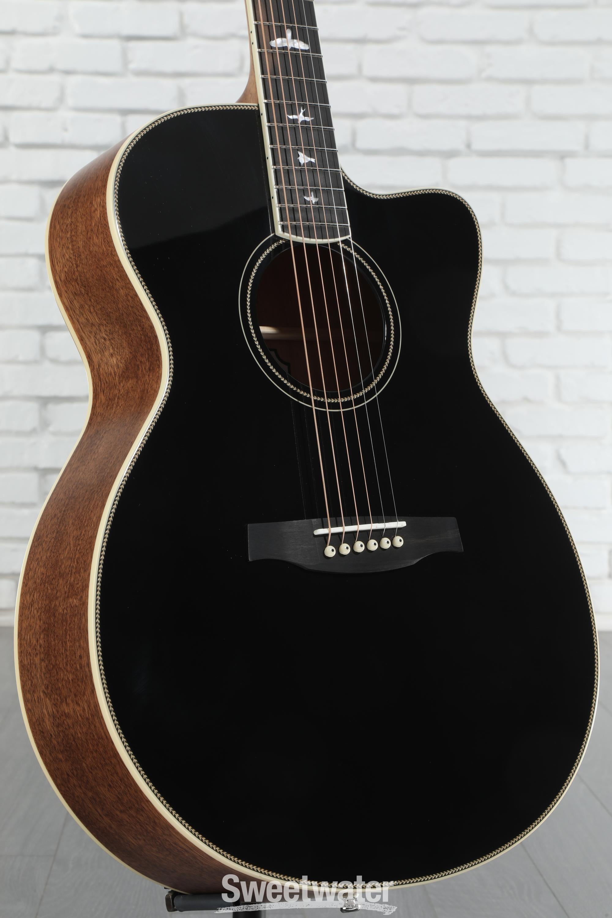 PRS SE Angelus A20E Acoustic-electric Guitar - Black Top