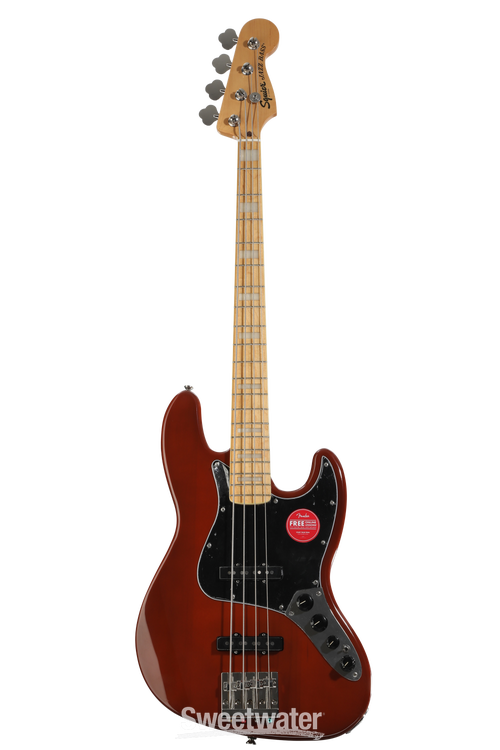 Squier Classic Vibe Active '70s Jazz Bass - Mocha | Sweetwater