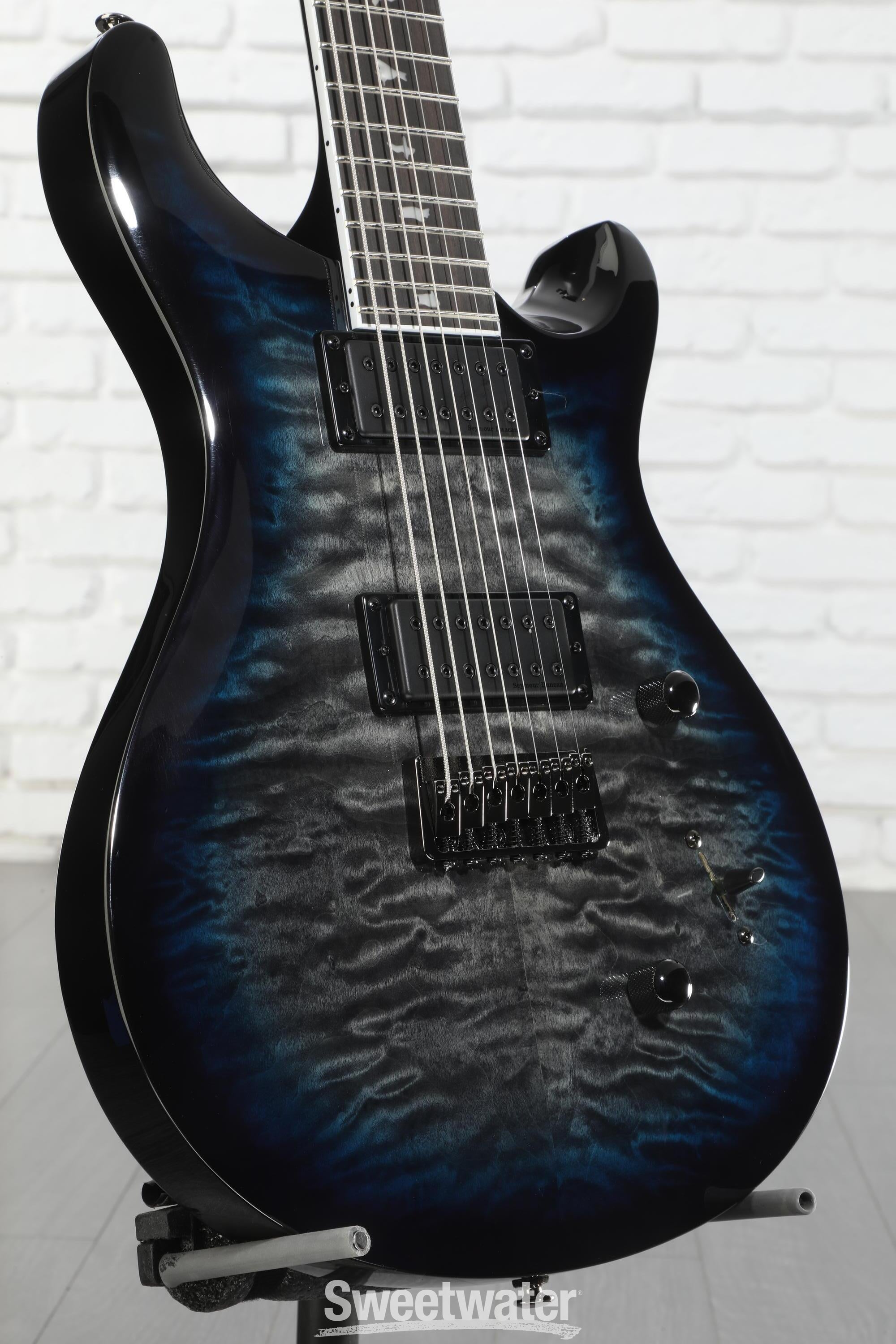 ギター Paul Reed Smith SE SVN Seven 7string Paul Reed Smith “SE SVN” PRS 7 String Doublecut in Gray