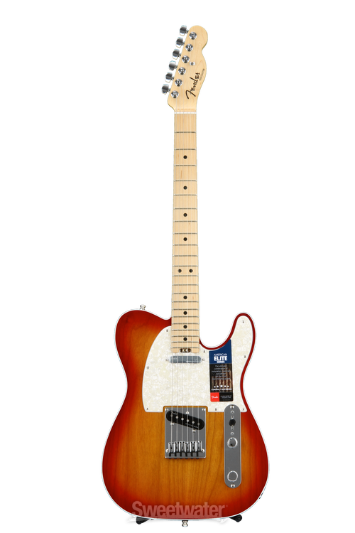 ギター Fender American Elite Telecaster Fender American Elite Telecaster - Aged Cherry Burst with