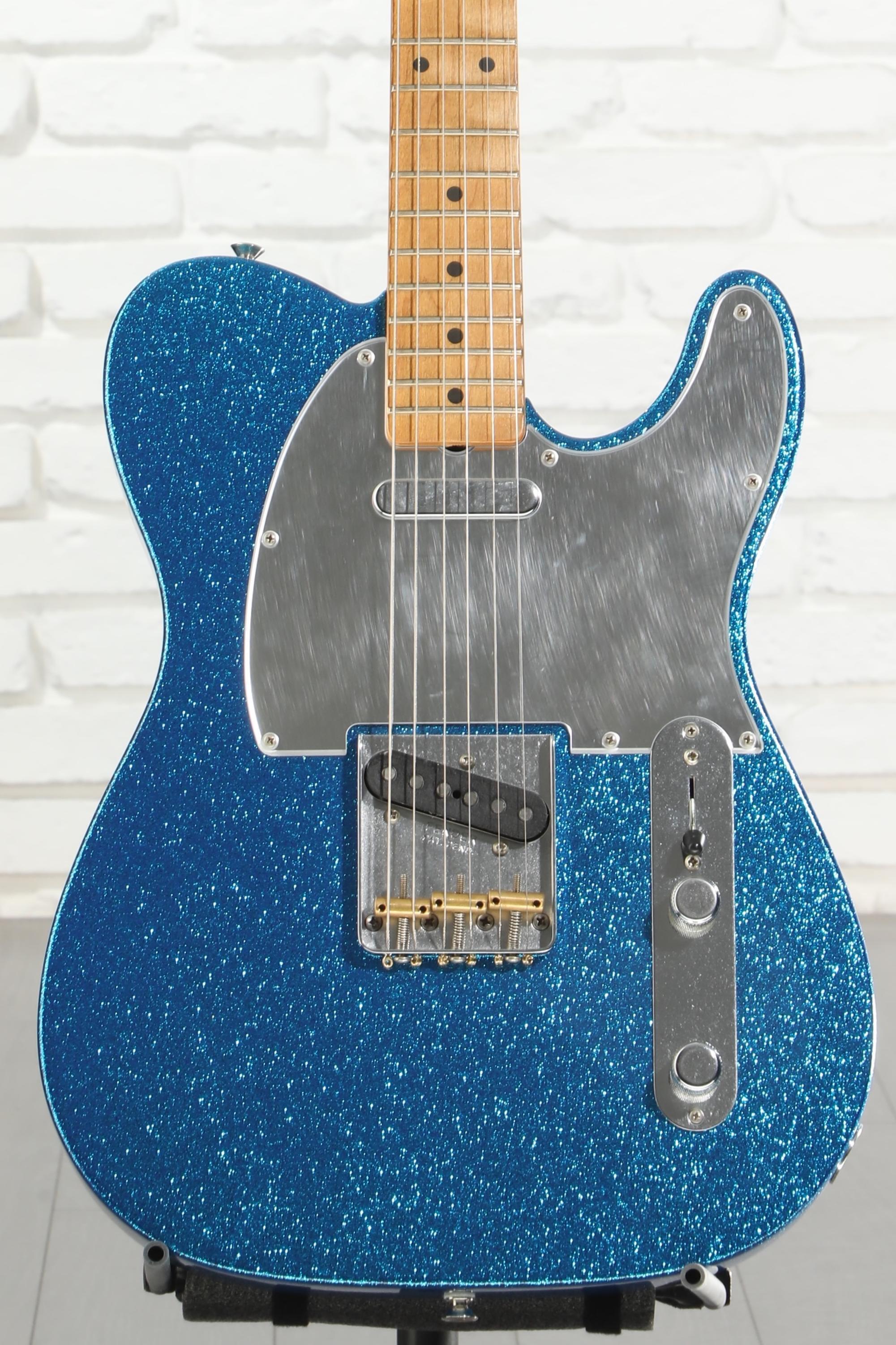 FENDER J Mascis Telecasterテレキャスター Fender J Mascis Telecaster - Bottle Rocket Blue Flake with Maple