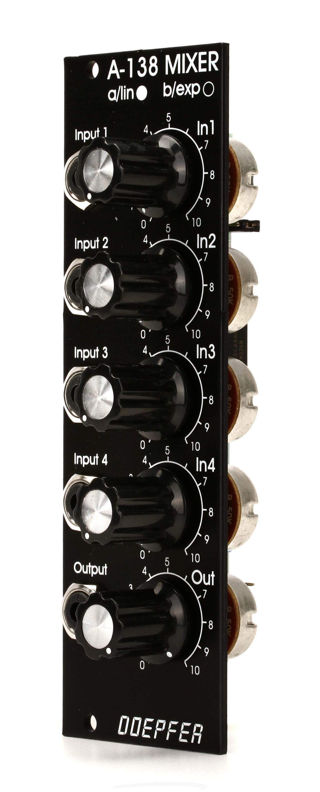 Doepfer A-138a 4-channel Linear Mixer Eurorack Module