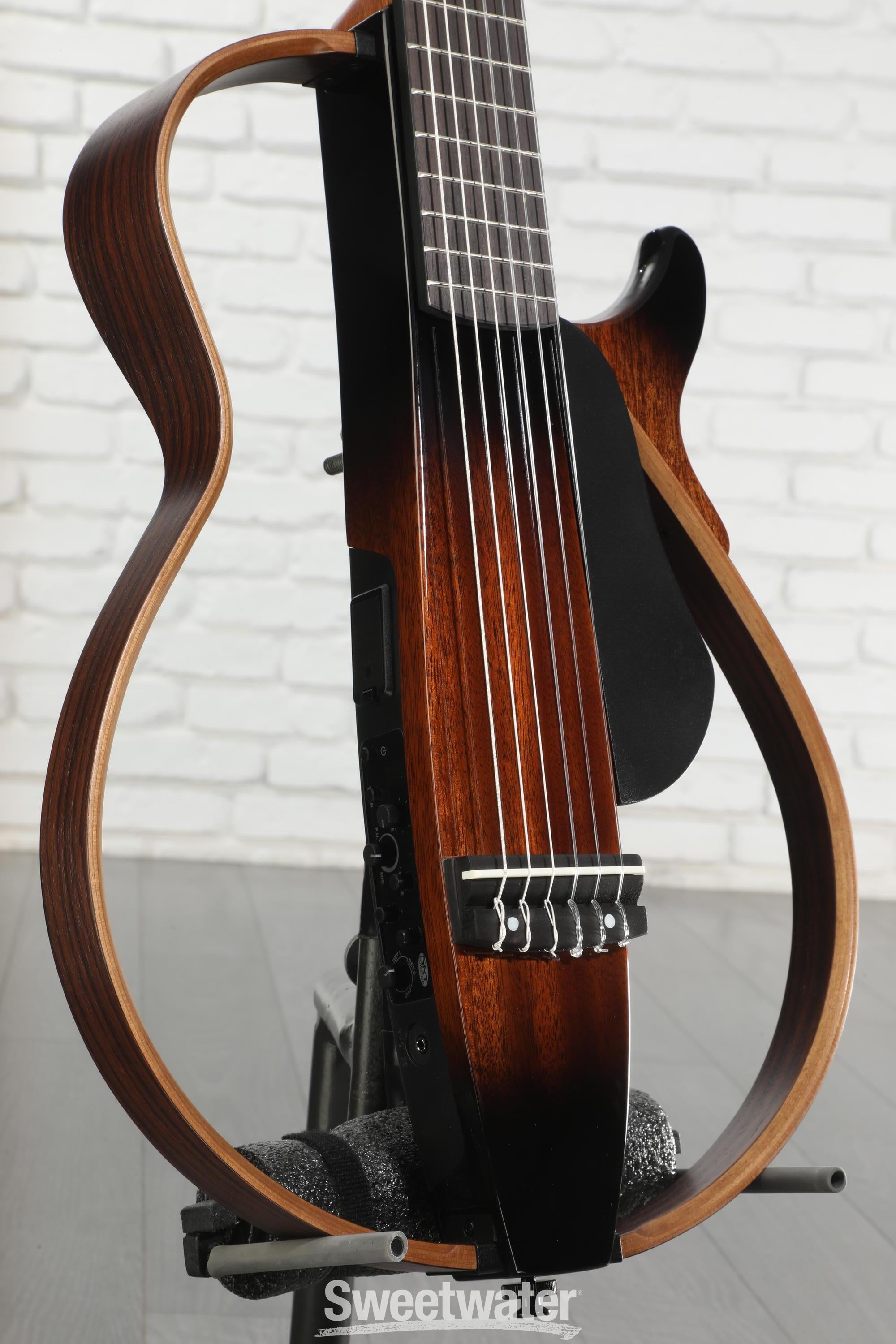 Yamaha SLG200N Silent Nylon-String Guitar - Tobacco Sunburst