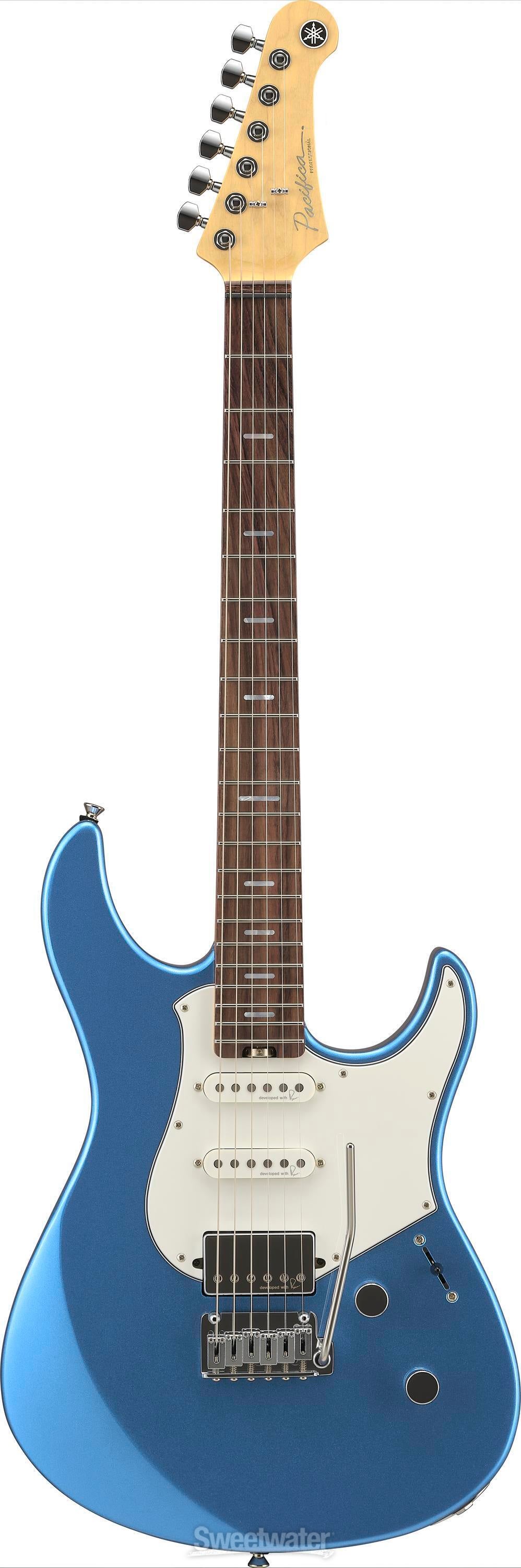 Yamaha PACP12 Pacifica Professional Electric Guitar - Sparkle Blue ...
