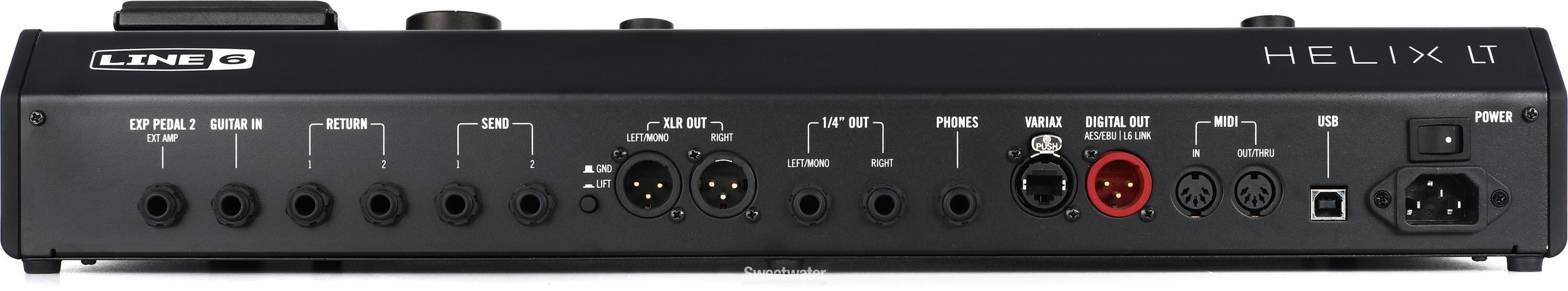 Line 6 Helix LT Guitar Multi-effects Processor | Sweetwater