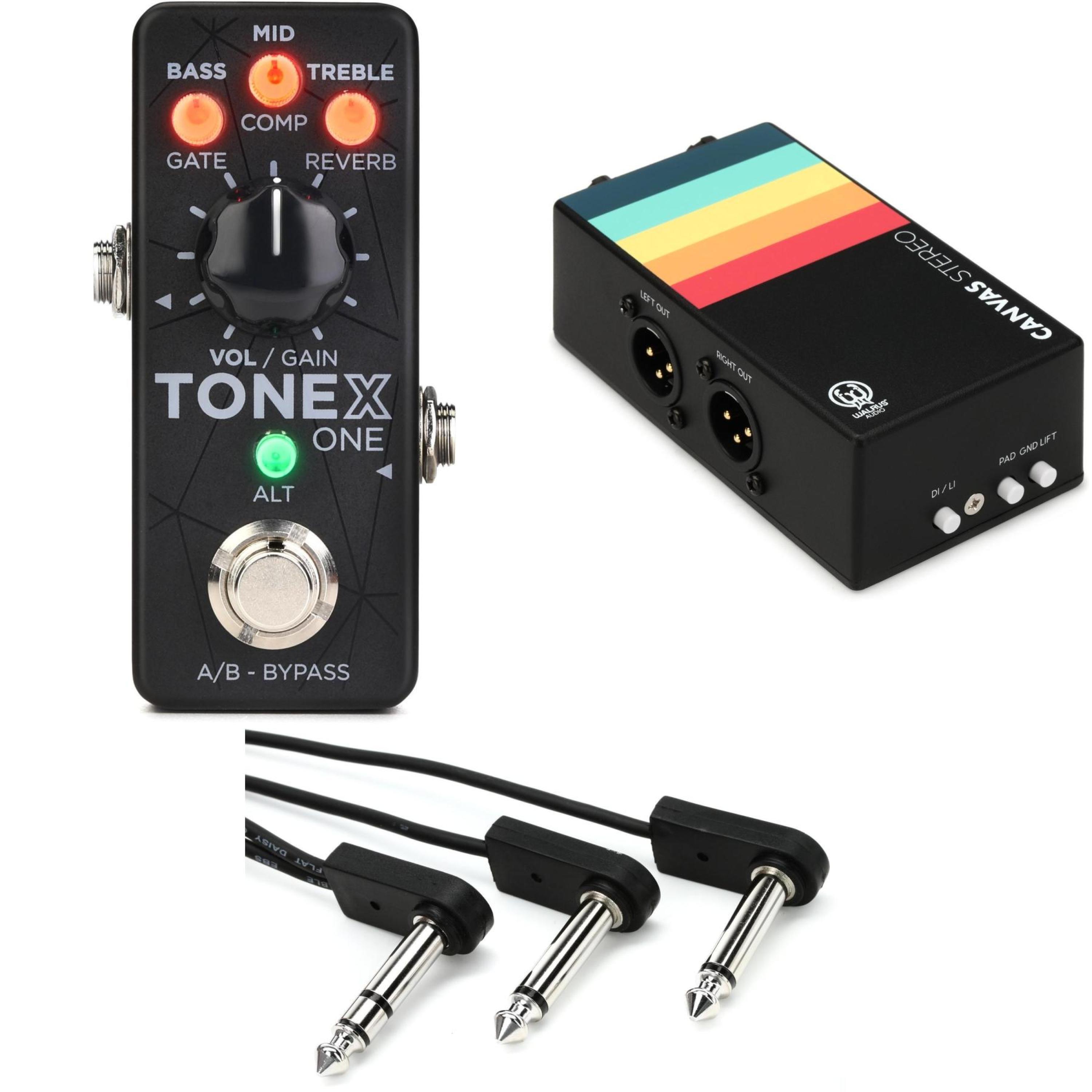 IK Multimedia TONEX ONE Amplifier/Cab/Pedal Modeler with Canvas DI Box