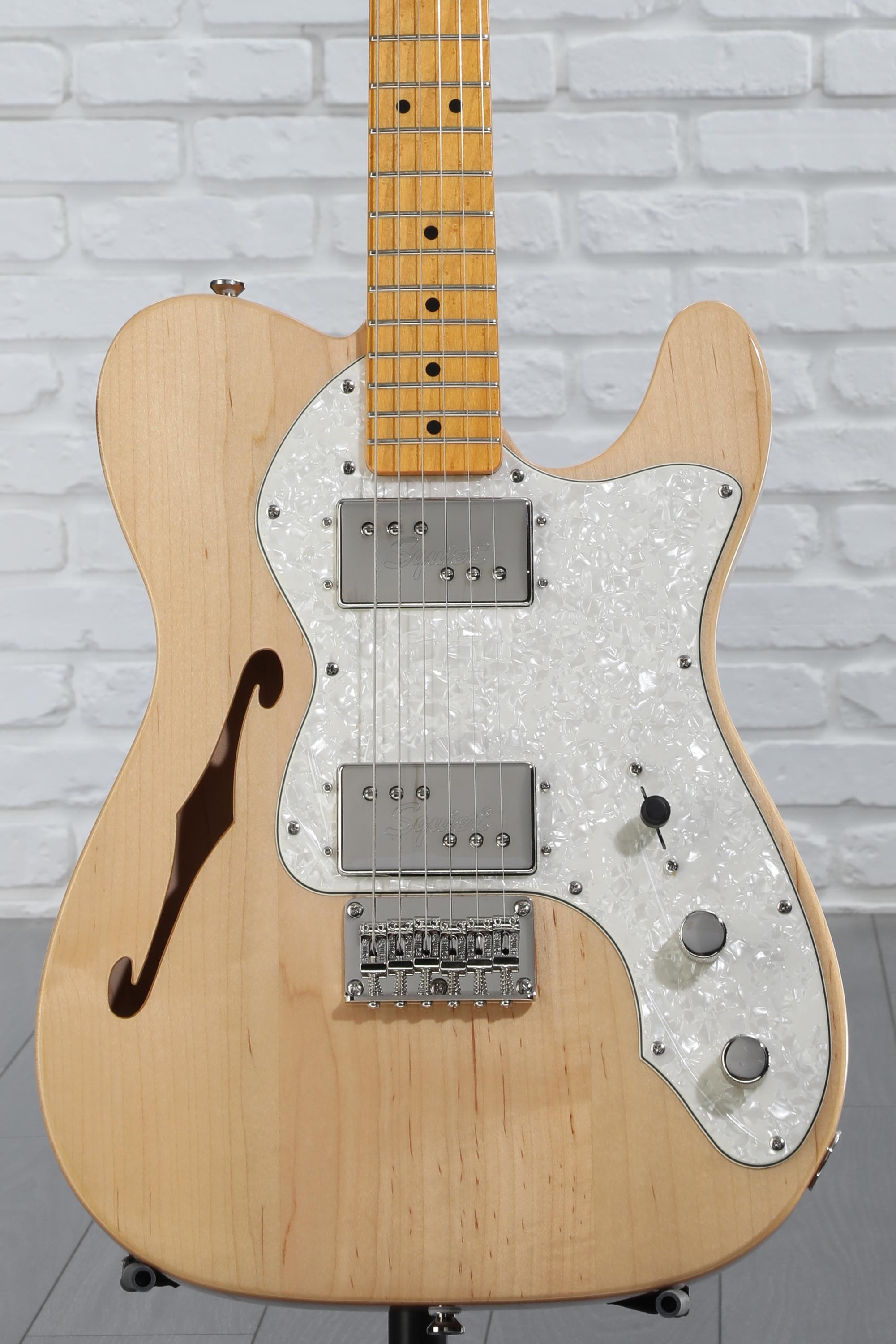 ギター Squier by Fender Telecaster Thinline Squier Affinity Series Telecaster Thinline Maple Fingerboard