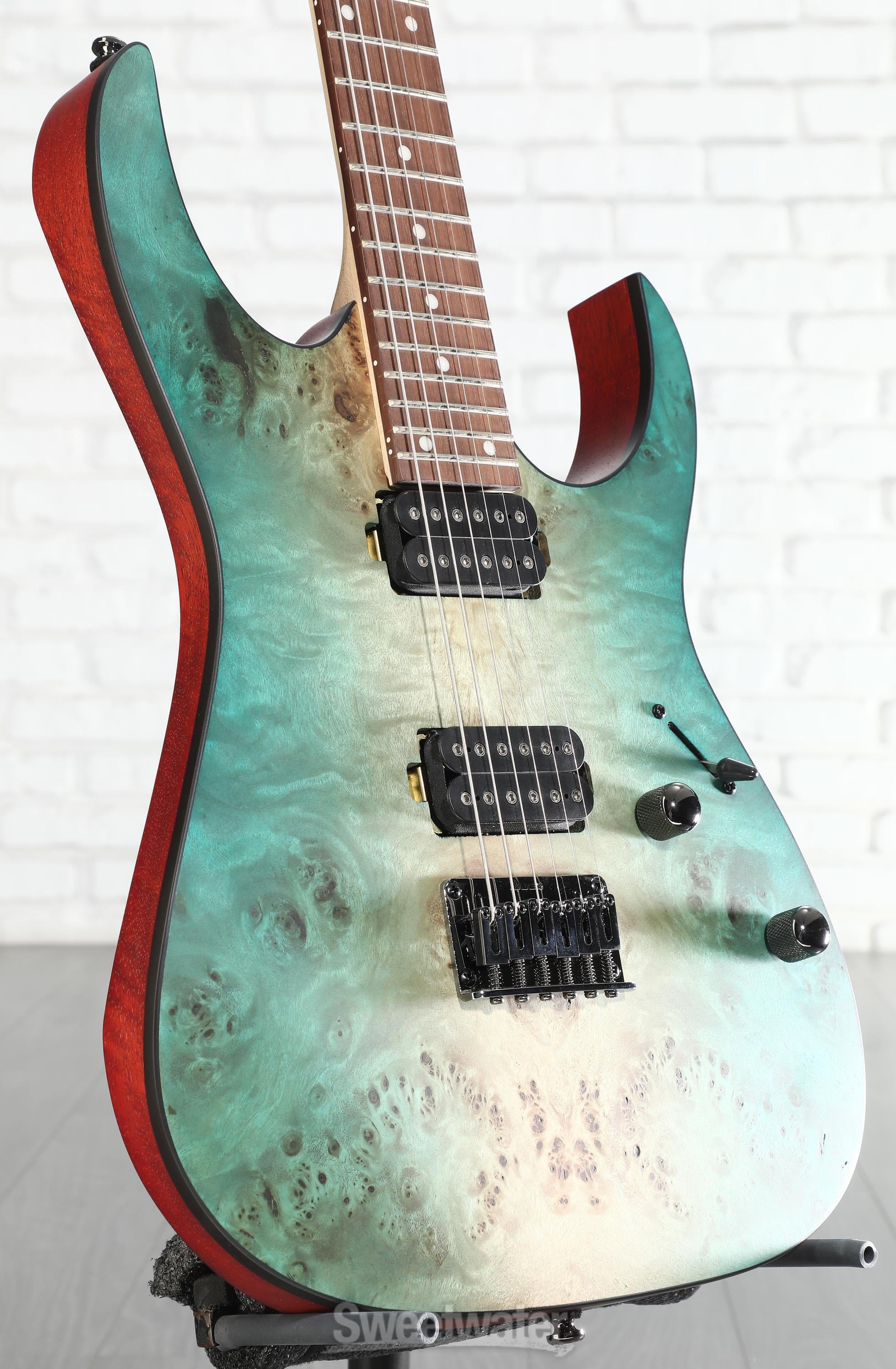 Ibanez Standard RG421PB Electric Guitar - Caribbean Shoreline Flat