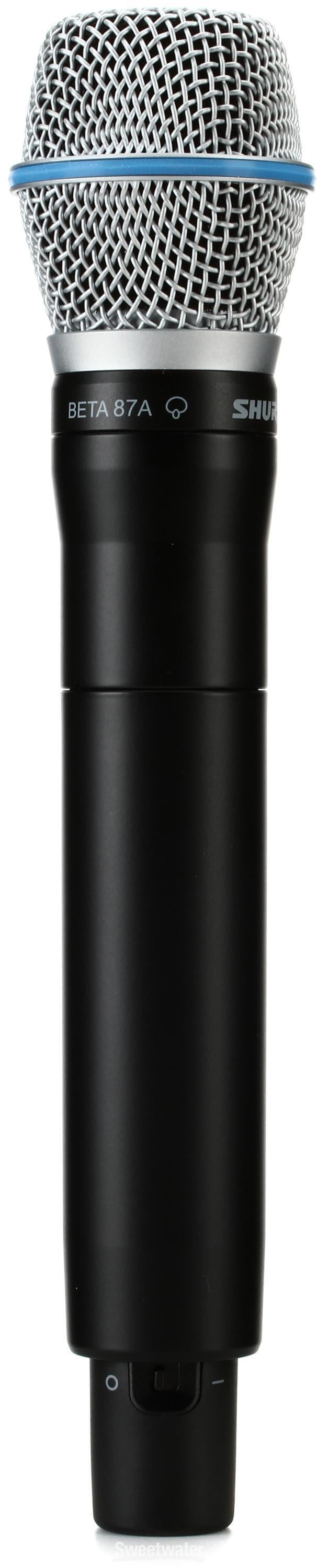 Shure ADX2/B87A Wireless Handheld Microphone Transmitter | Sweetwater