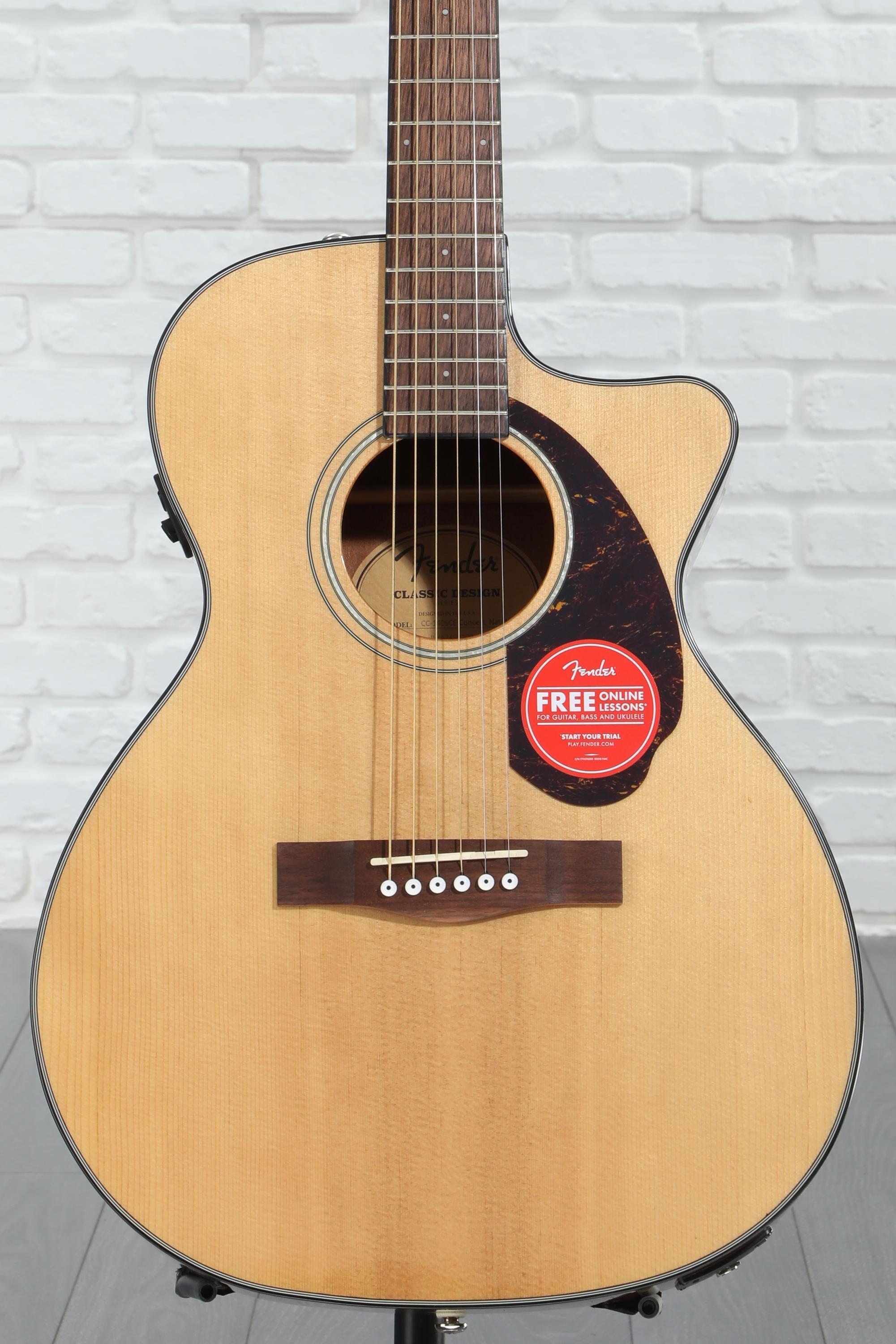 Fender CC-140SCE - Natural | Sweetwater