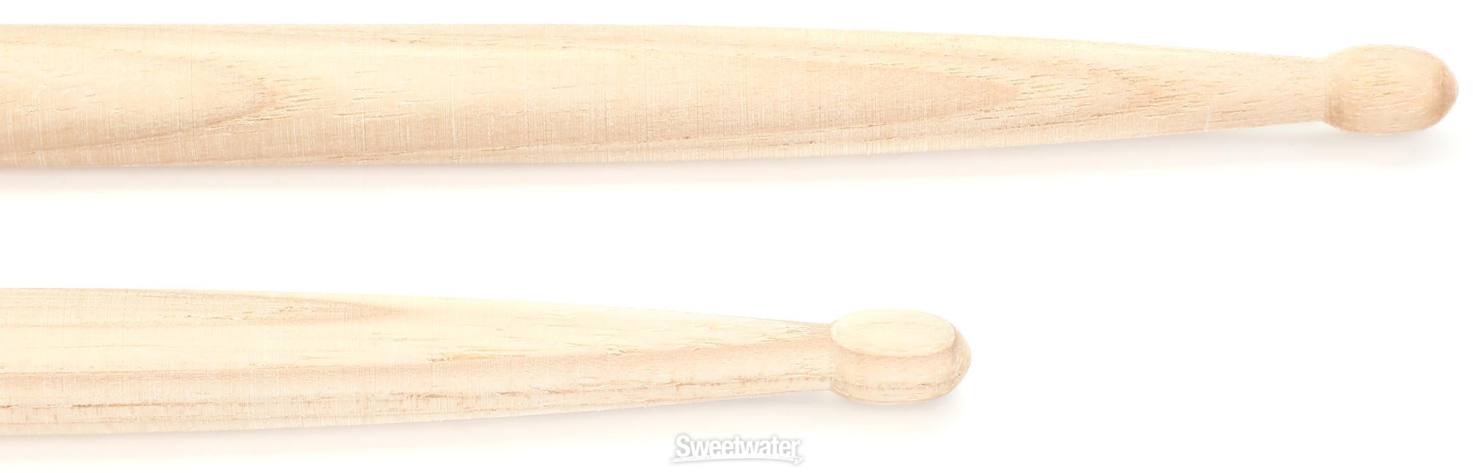 Vater Nude Series Hickory Drumsticks - 5A - Wood Tip | Sweetwater