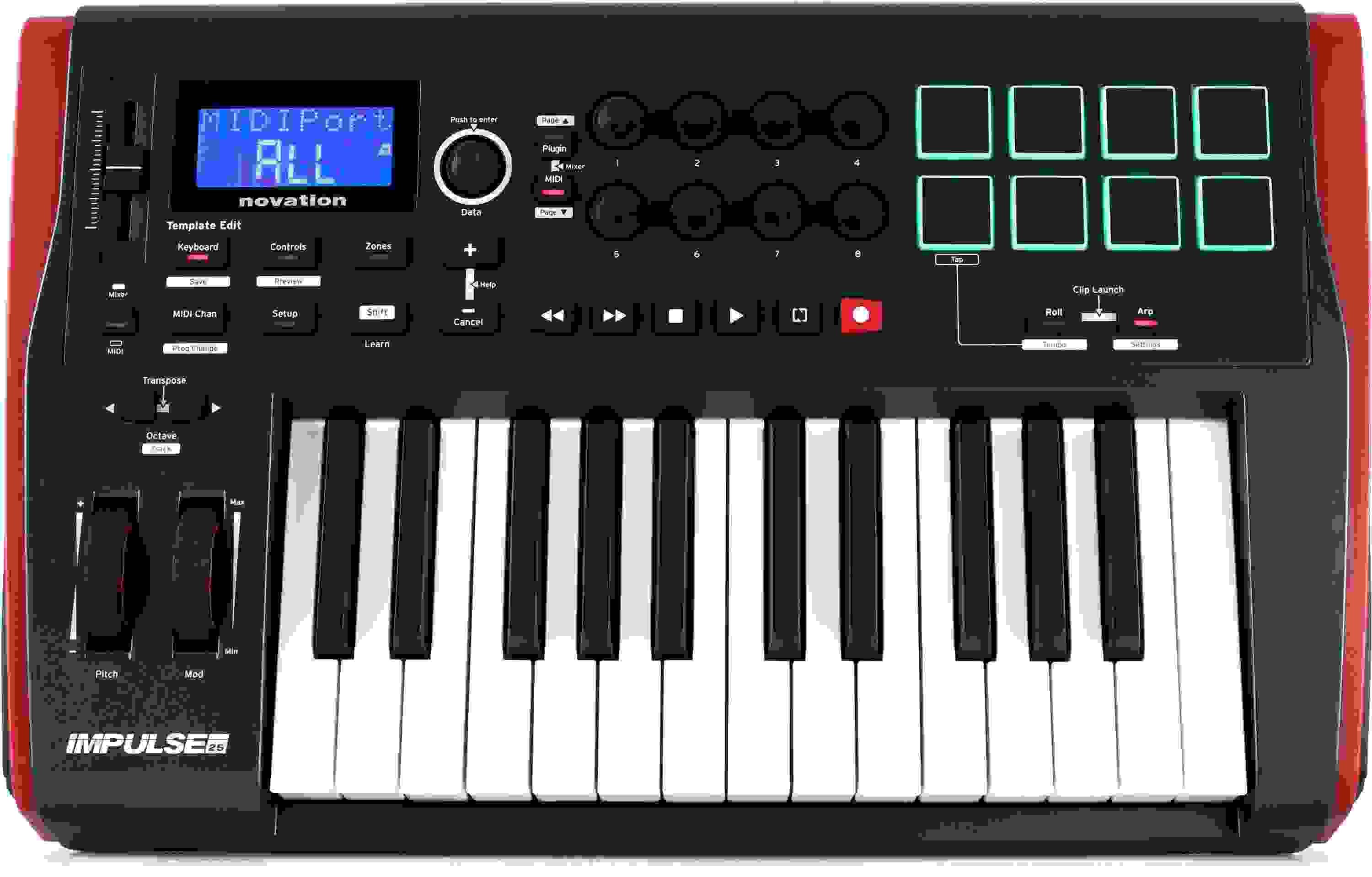 Novation Impulse 25 25-key Keyboard Controller