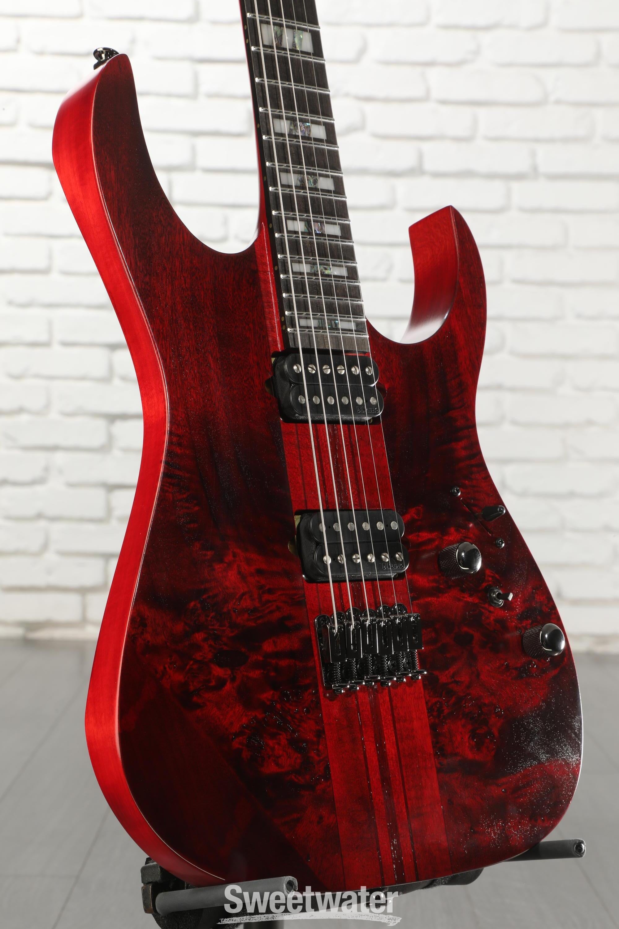 Photo of Ibanez Premium RGT1221PB Electric Guitar - Stained Wine Red