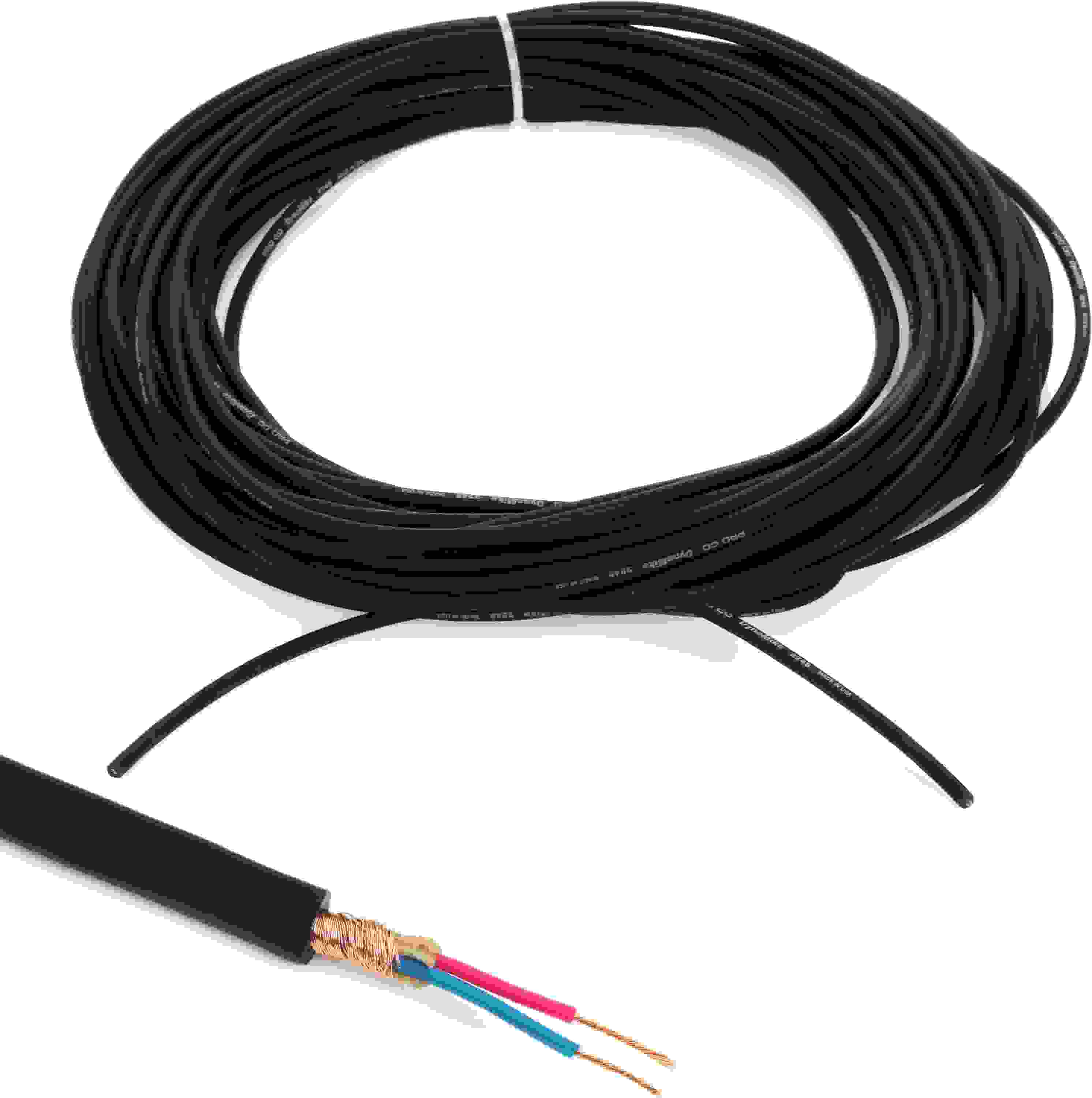 Pro Co DynaMike 224S Bulk Audio Wire - 100 feet