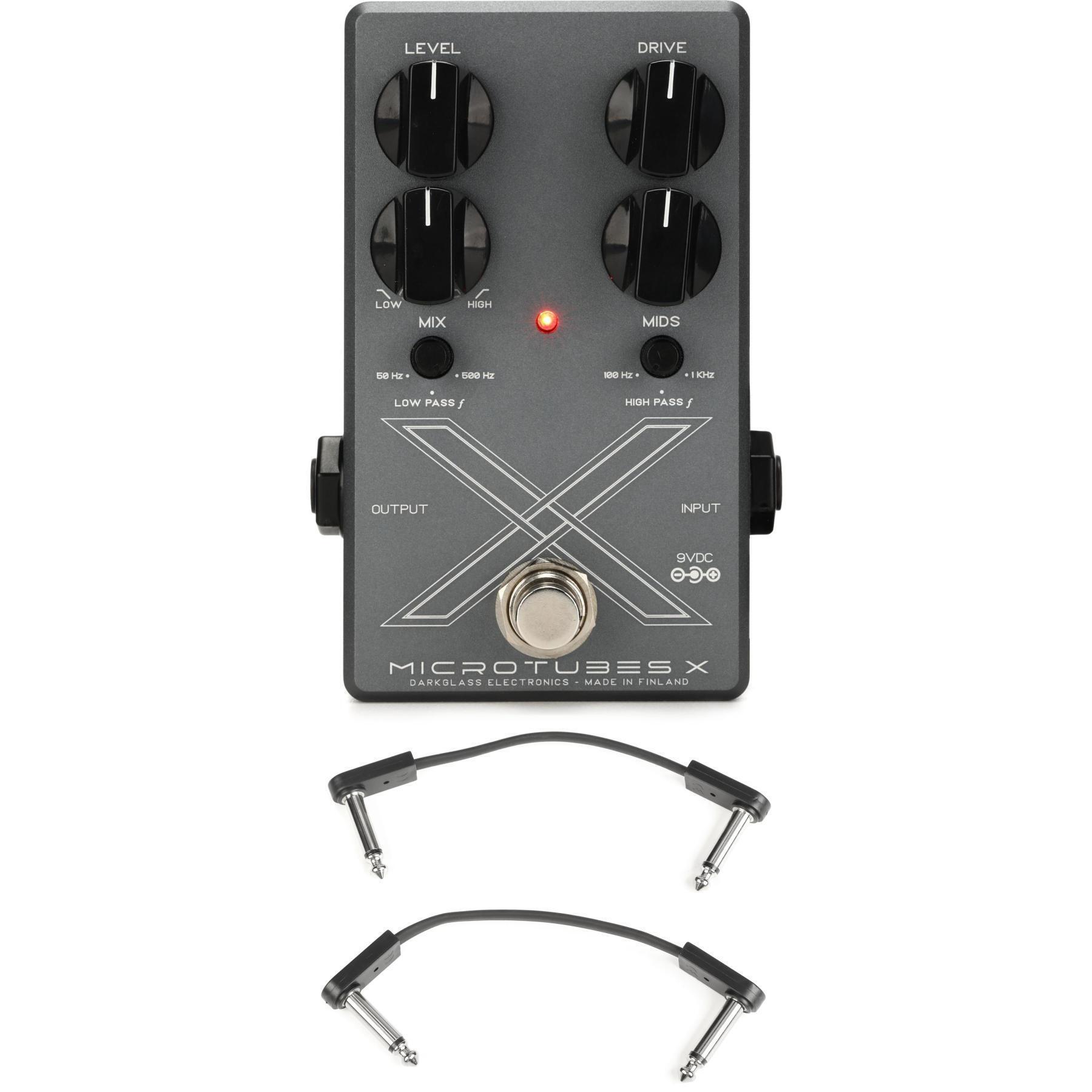 Darkglass Microtubes X Bass Preamp Pedal with EBS Patch