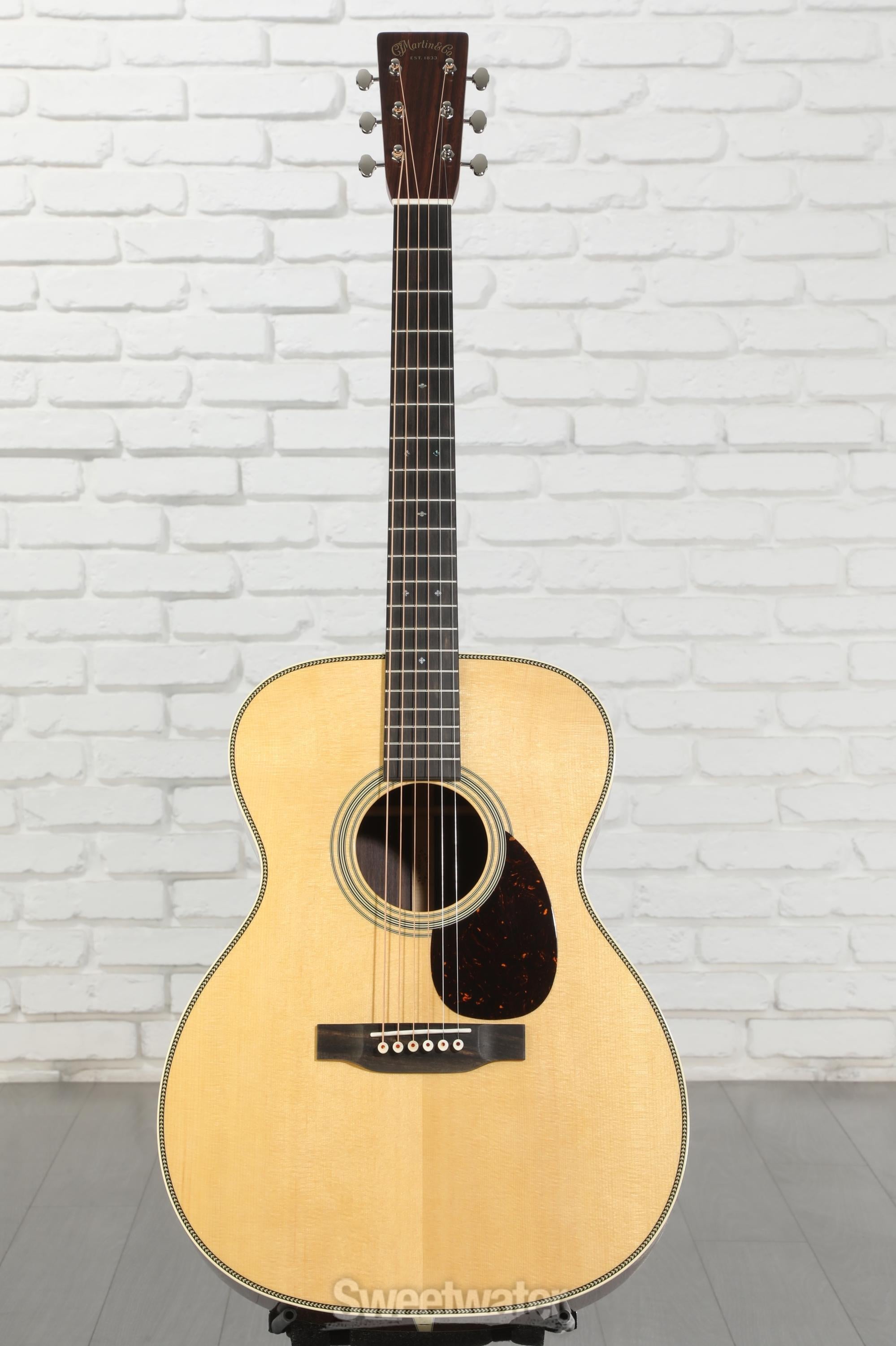 Martin OM-28 Standard Series Acoustic Guitar - Natural with Aging