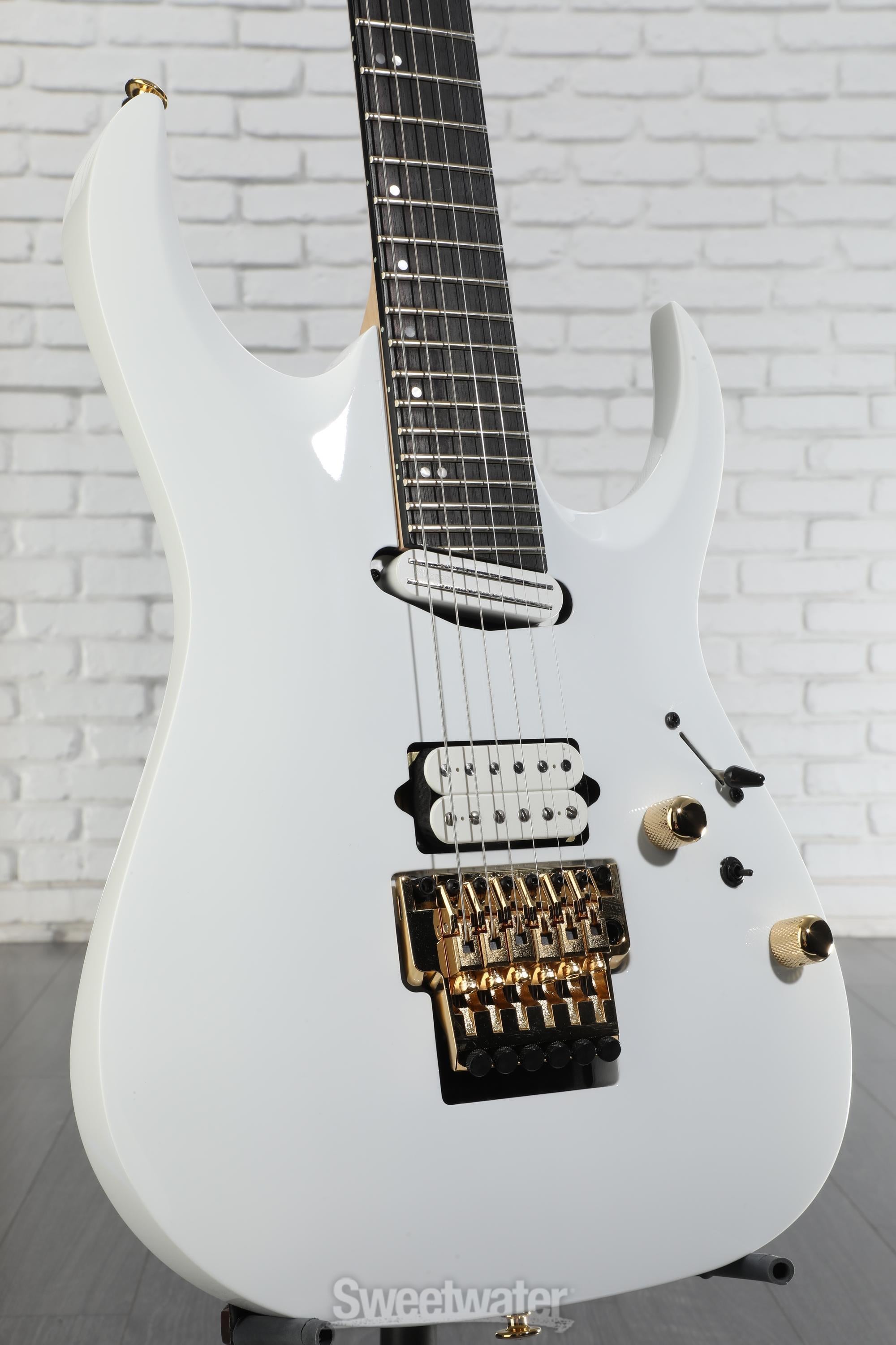 Ibanez Prestige RGA622XH Electric Guitar - White | Sweetwater
