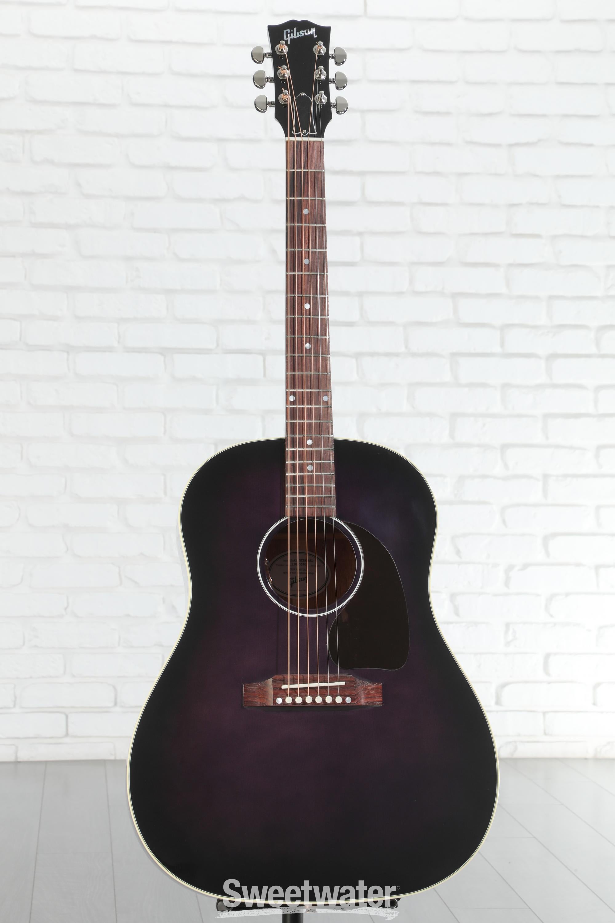 Gibson Acoustic J-45 Standard Acoustic-electric Guitar - Purple