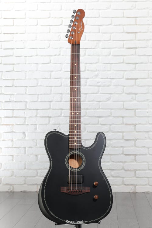 Fender Acoustasonic Standard Telecaster Acoustic-electric Guitar - Black