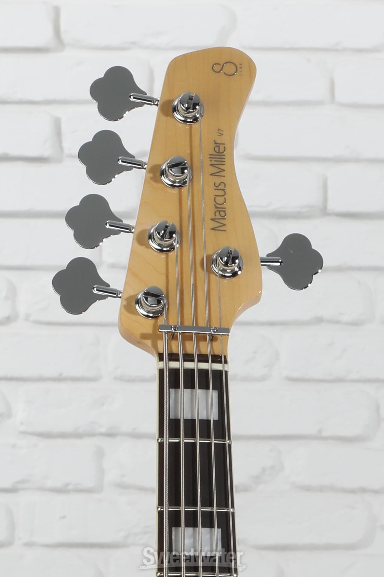 Sire Marcus Miller V7 Alder 5-string Bass Guitar - Antique White