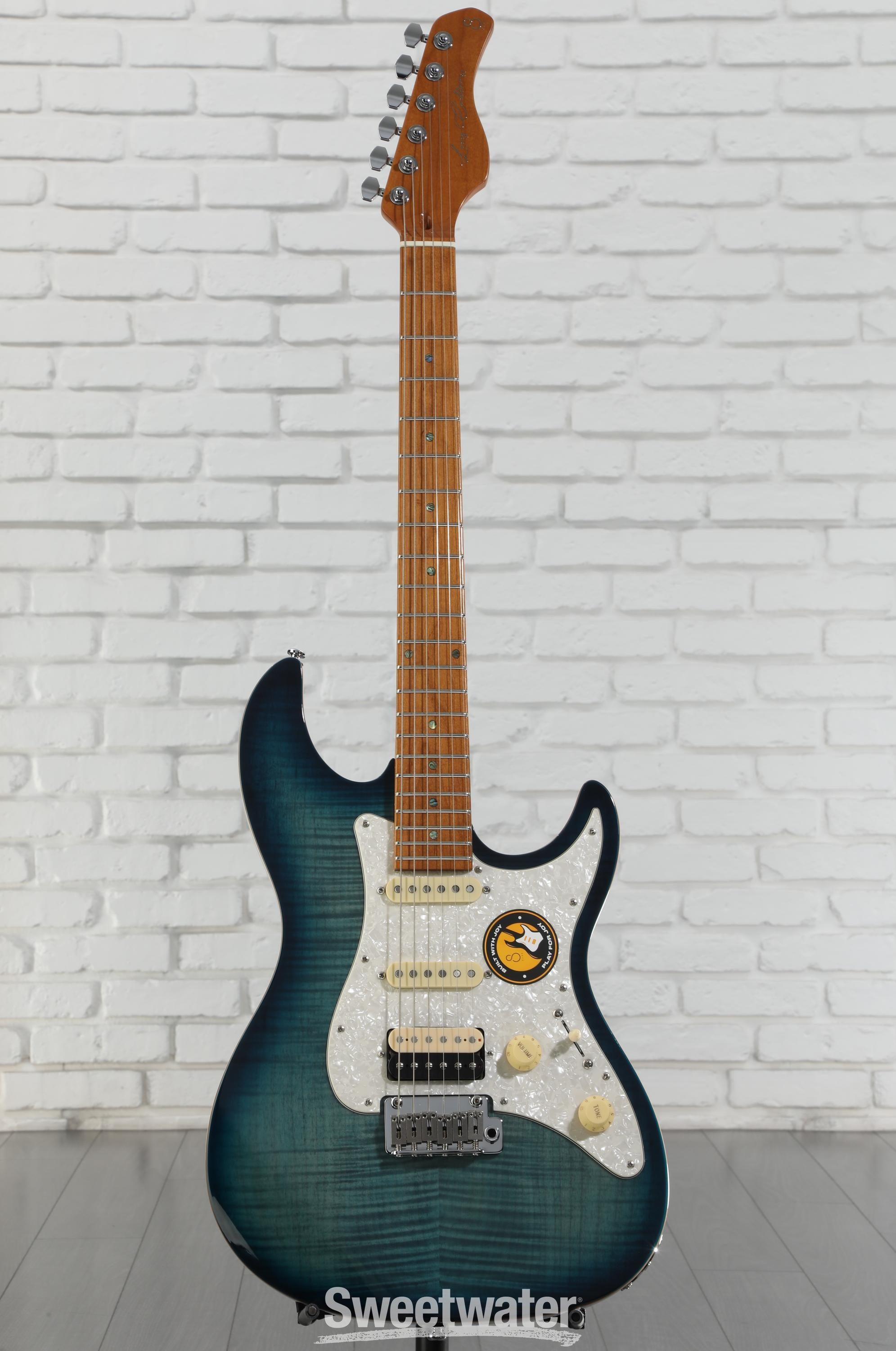 Sire Larry Carlton S7 FM Electric Guitar - Transparent Blue
