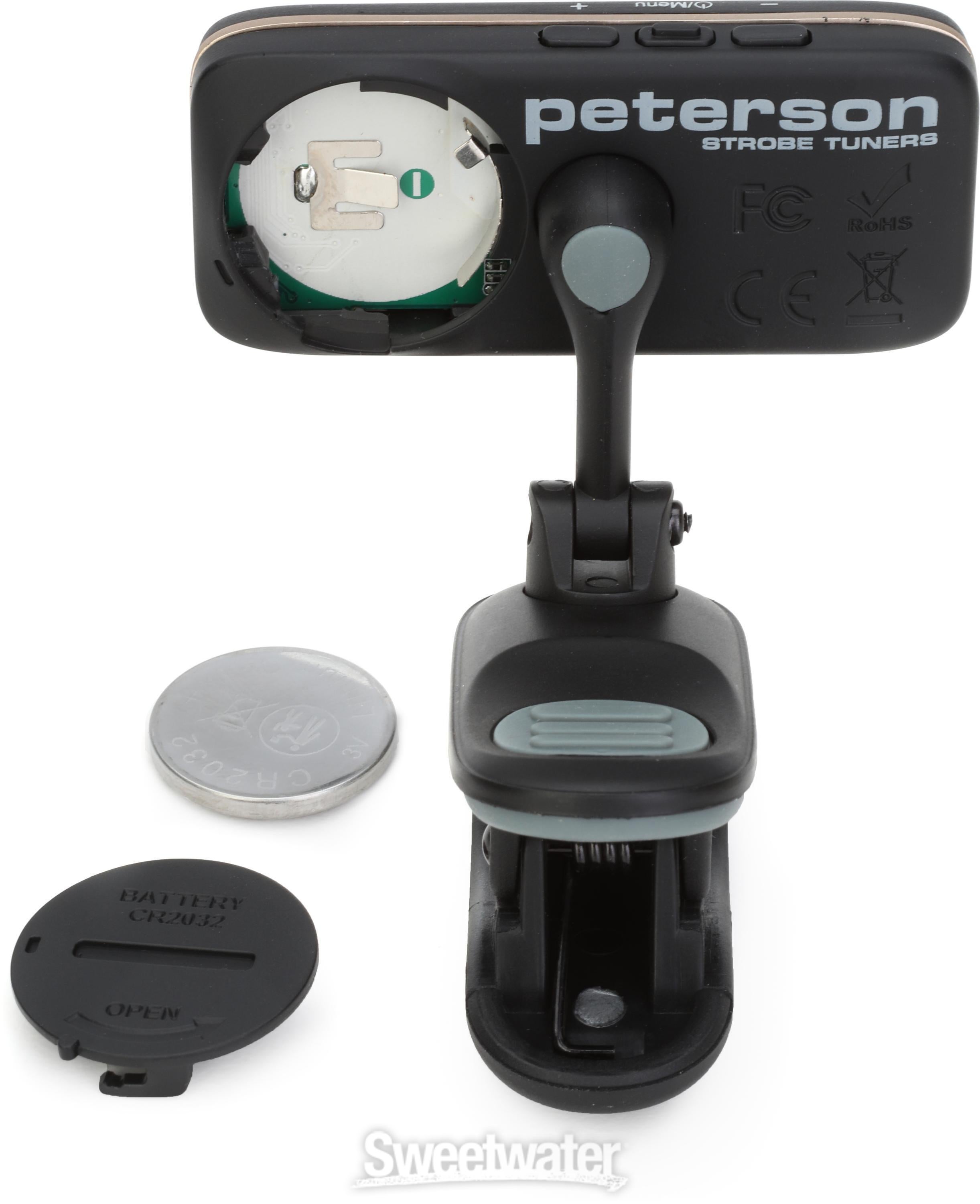 Peterson StroboClip HD High Definition Clip-on Strobe Tuner