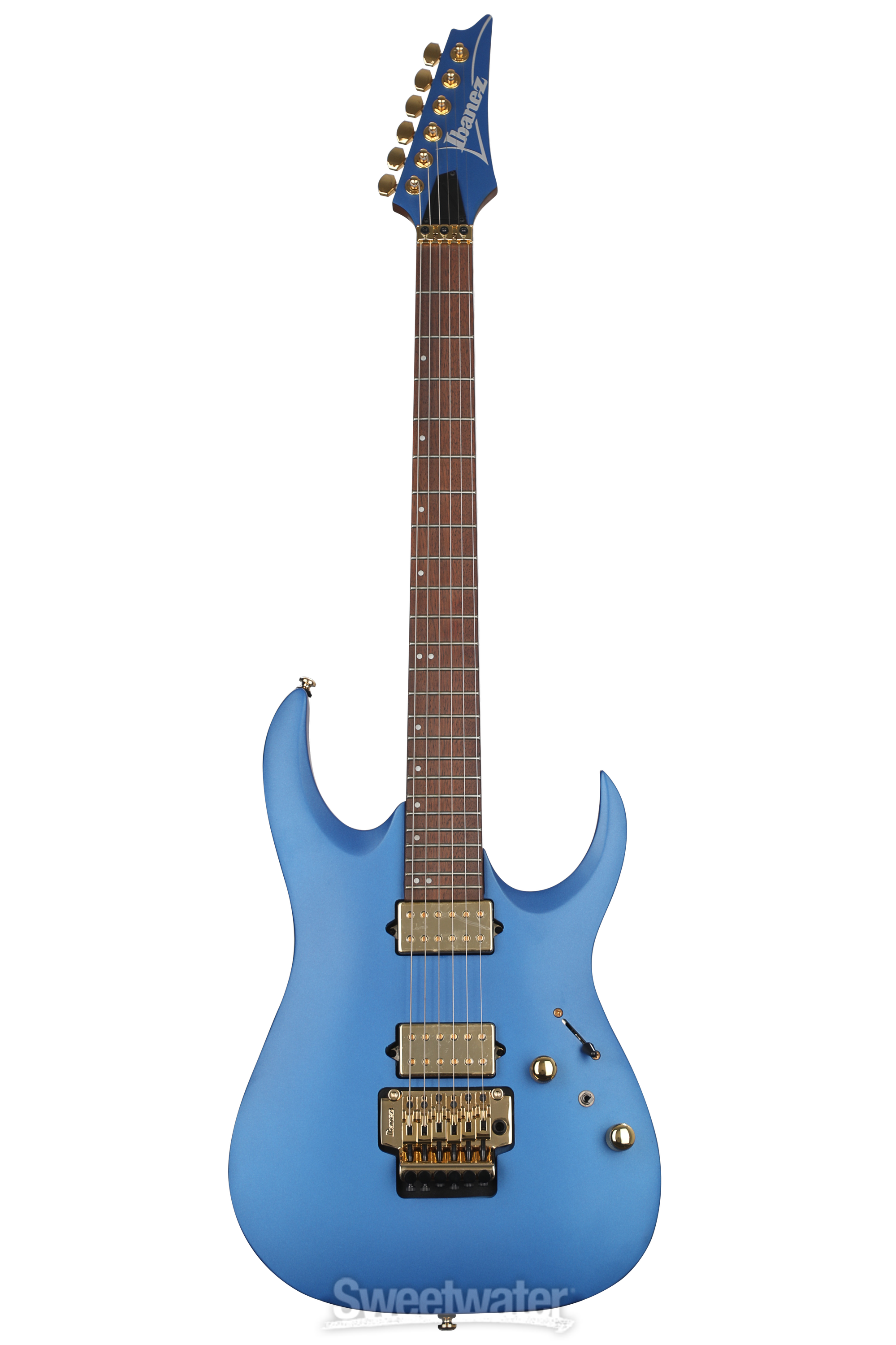 Ibanez High Performance RGA42HPT - Laser Blue Matte | Sweetwater