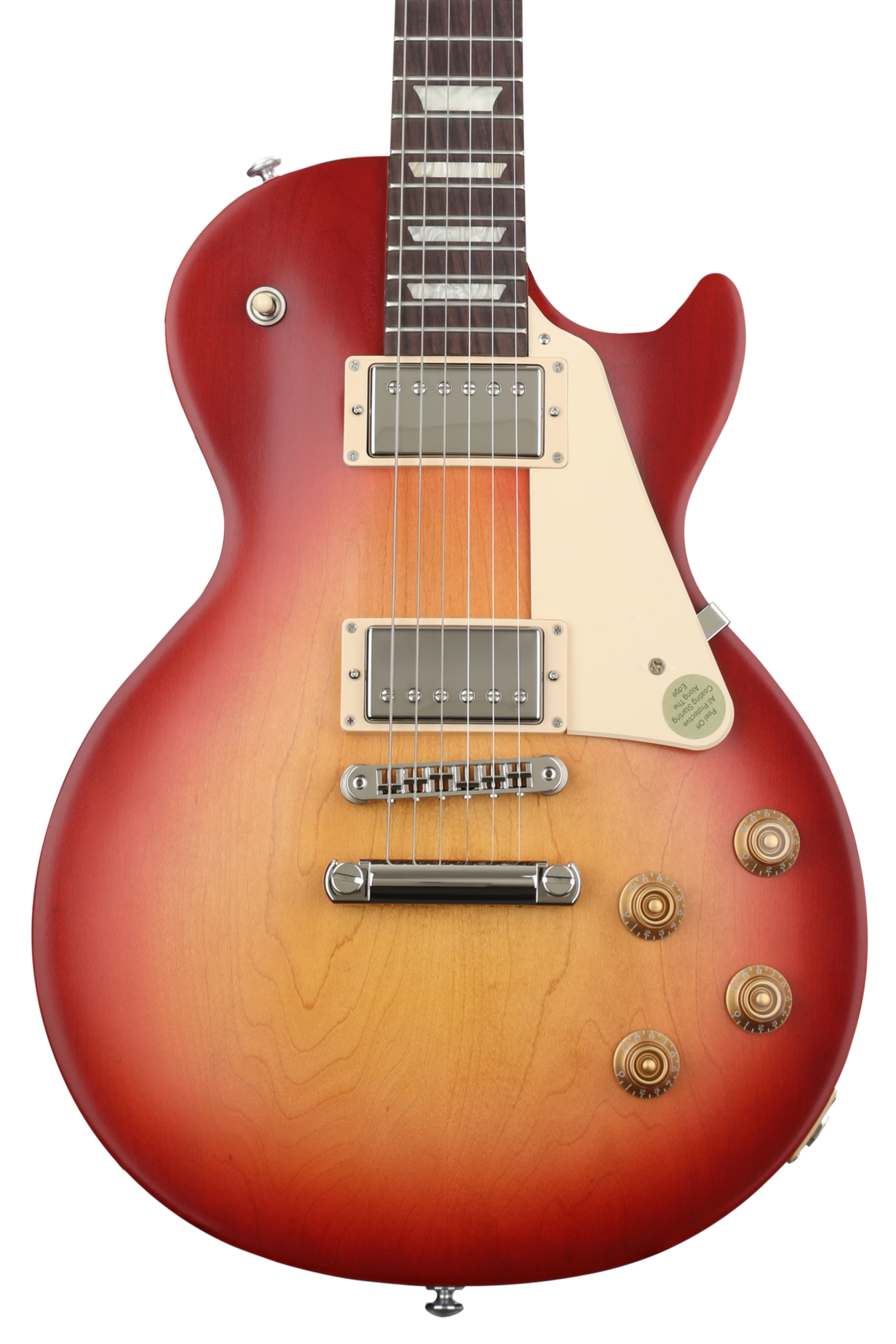 Gibson Les Paul Tribute - Satin Cherry Sunburst | Sweetwater Gibson Les Paul Tribute - Satin Cherry Sunburst | Sweetwater