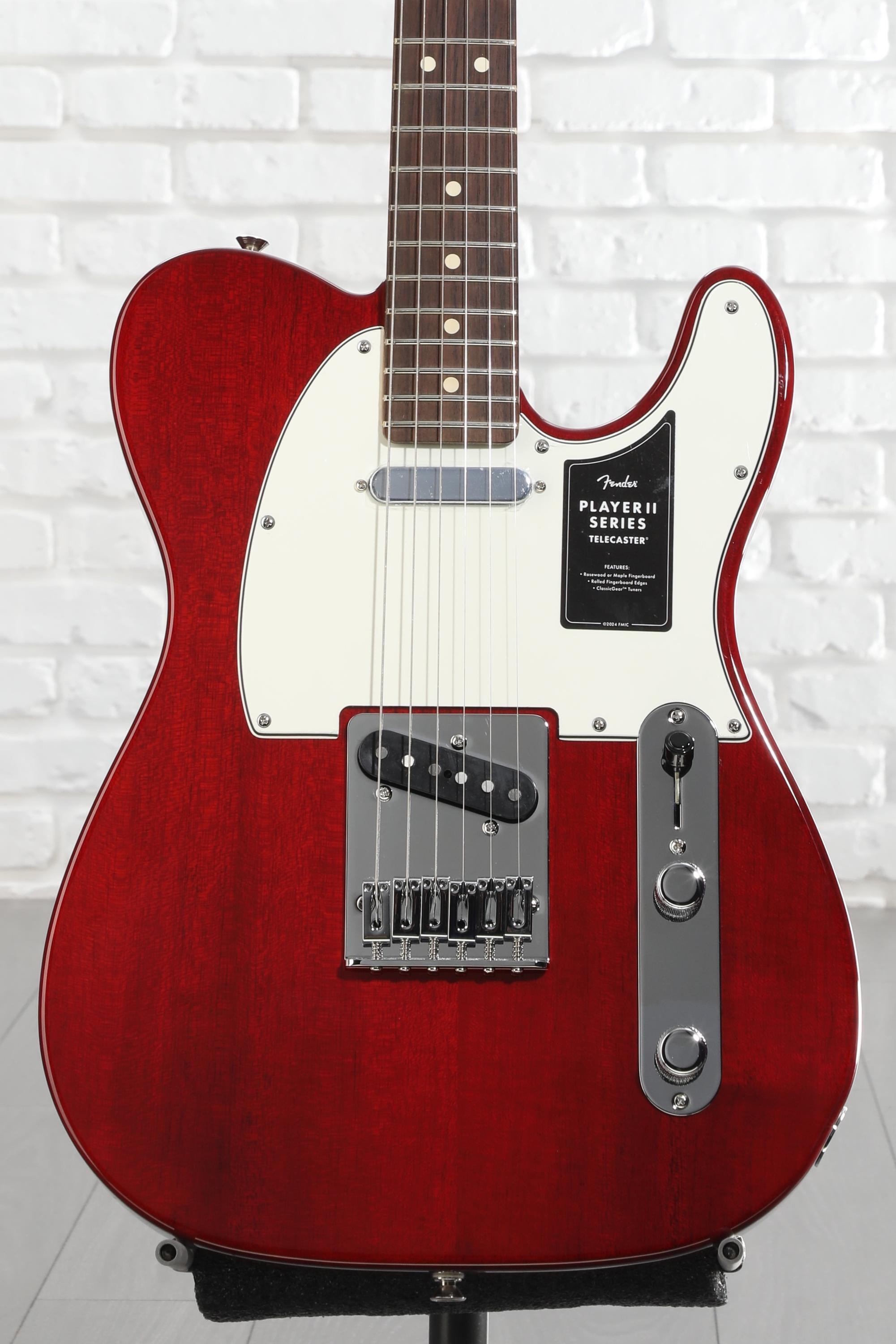 かいりゅー Fender Player Telecaster Fender Player II Telecaster Electric Guitar - Transparent Cherry