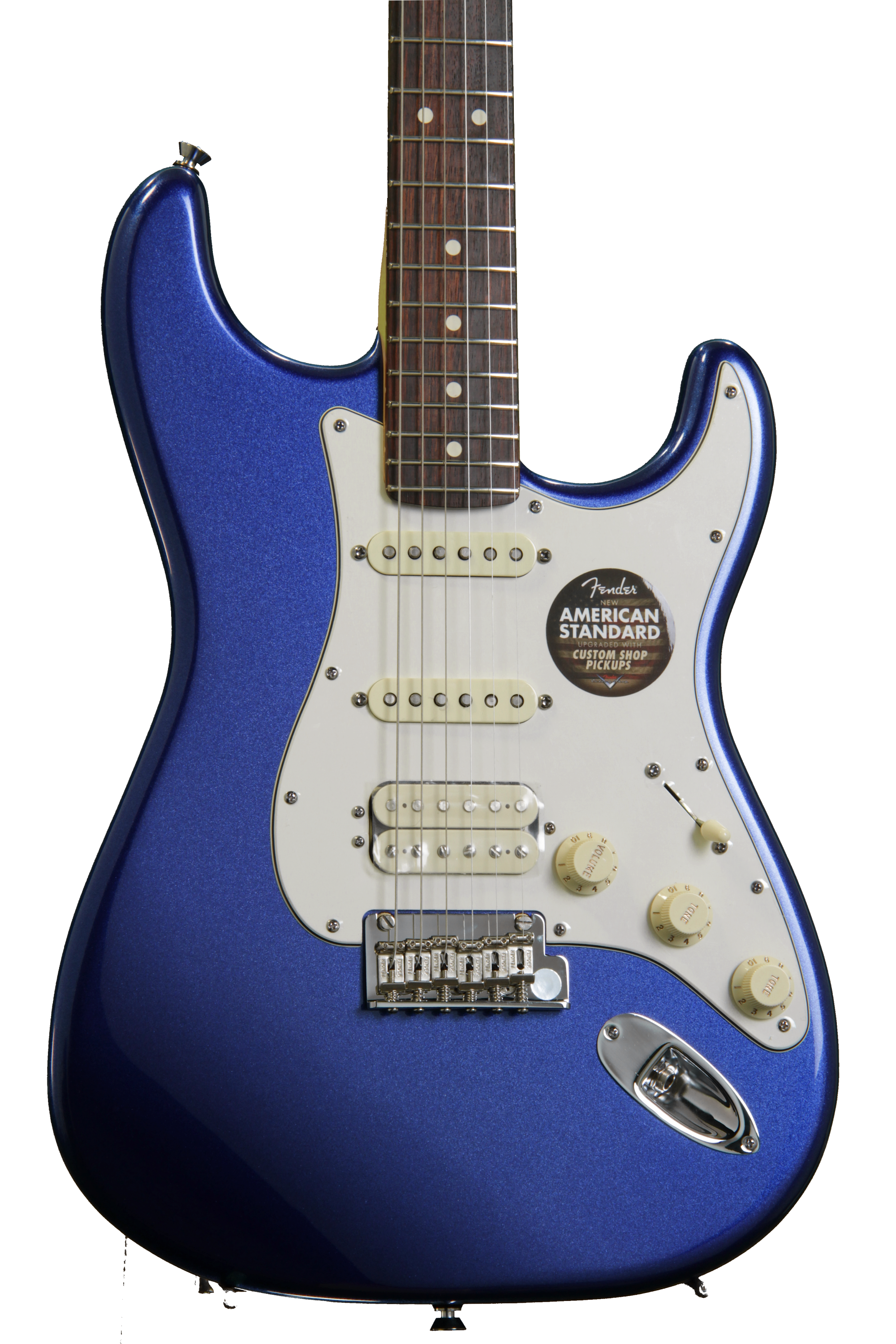Fender American Standard Stratocaster HSS - Mystic Blue, Rosewood