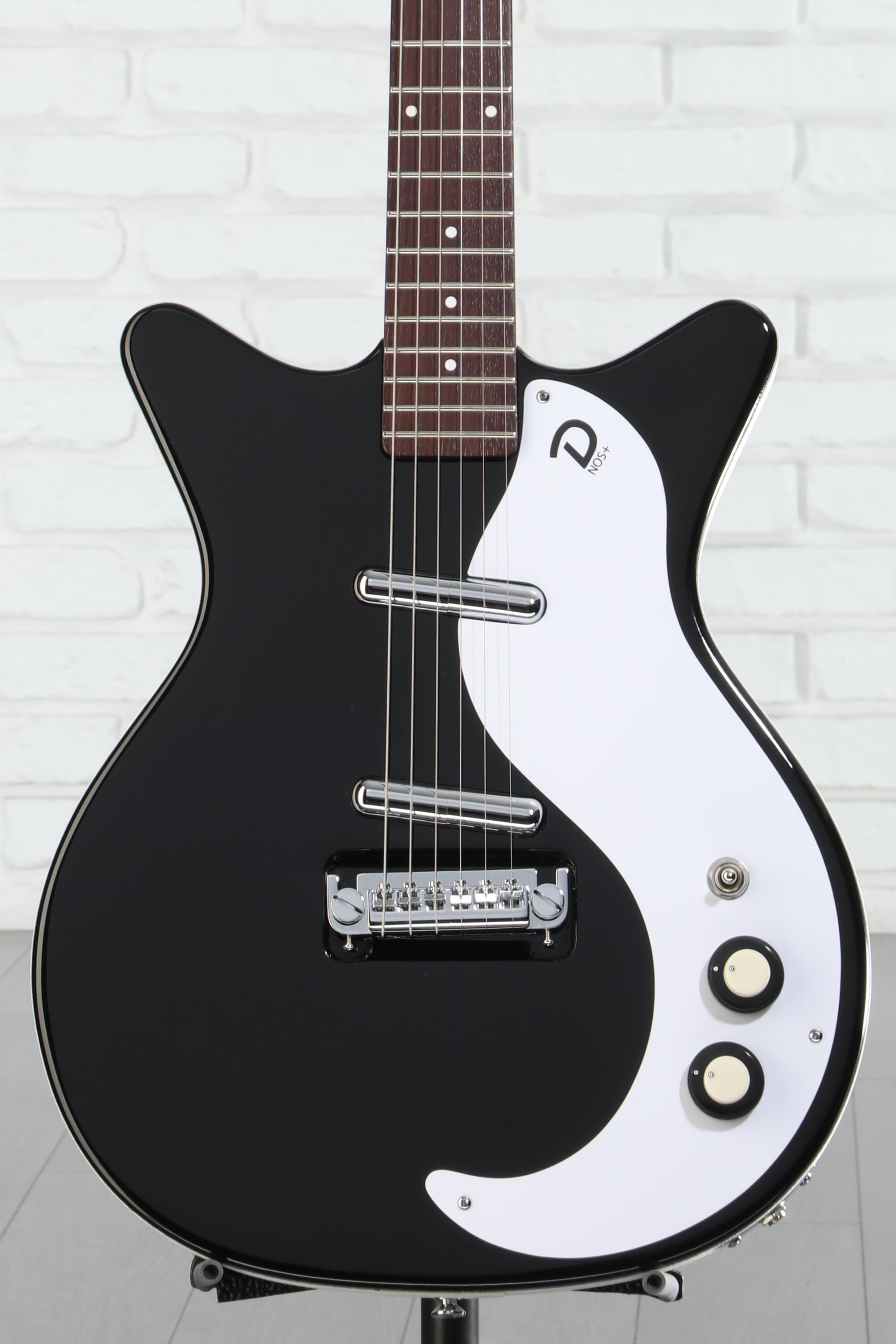 ダンエレクトロ　59M N.O.S+(プラス) Danelectro '59M NOS+ Semi-hollowbody Electric Guitar - Black