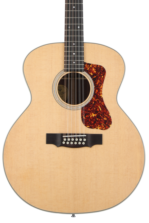 Guild F 1512 Jumbo 12 string Acoustic Guitar Natural Sweetwater