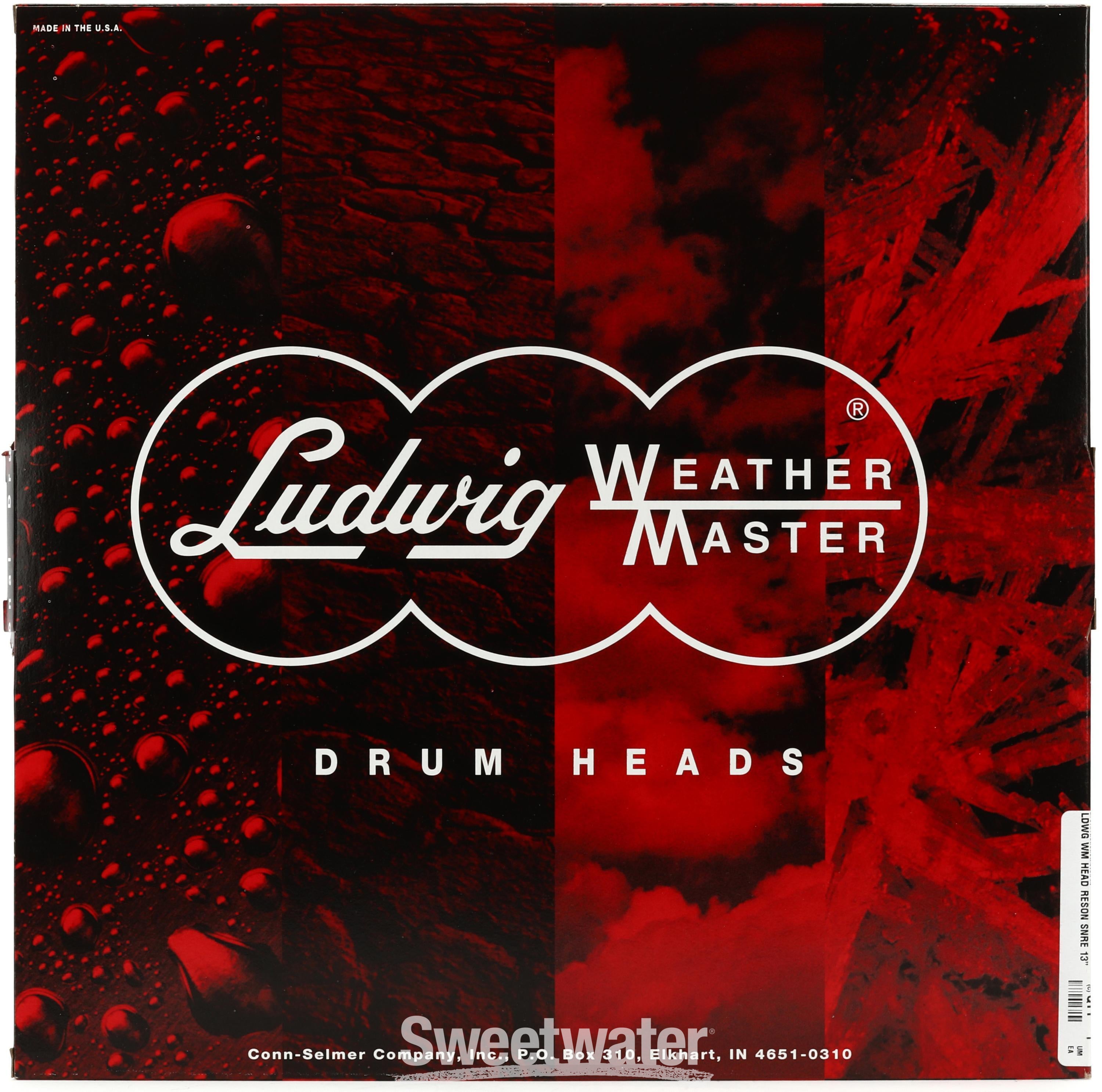 Ludwig Weather Master Clear Snare Side Drumhead - 13 inches