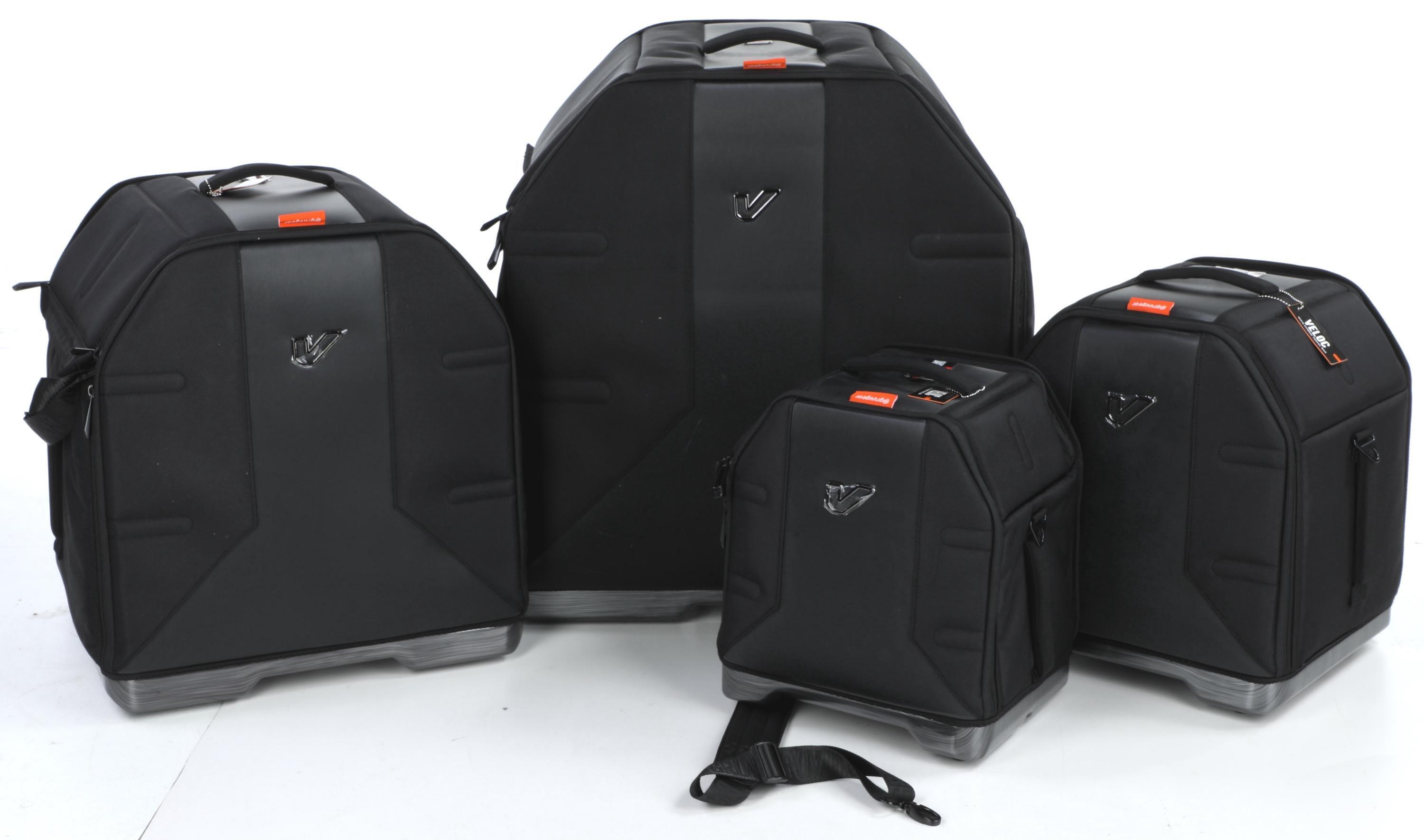 Photo of Gruv Gear VELOC Drum Bag Set - 4-piece