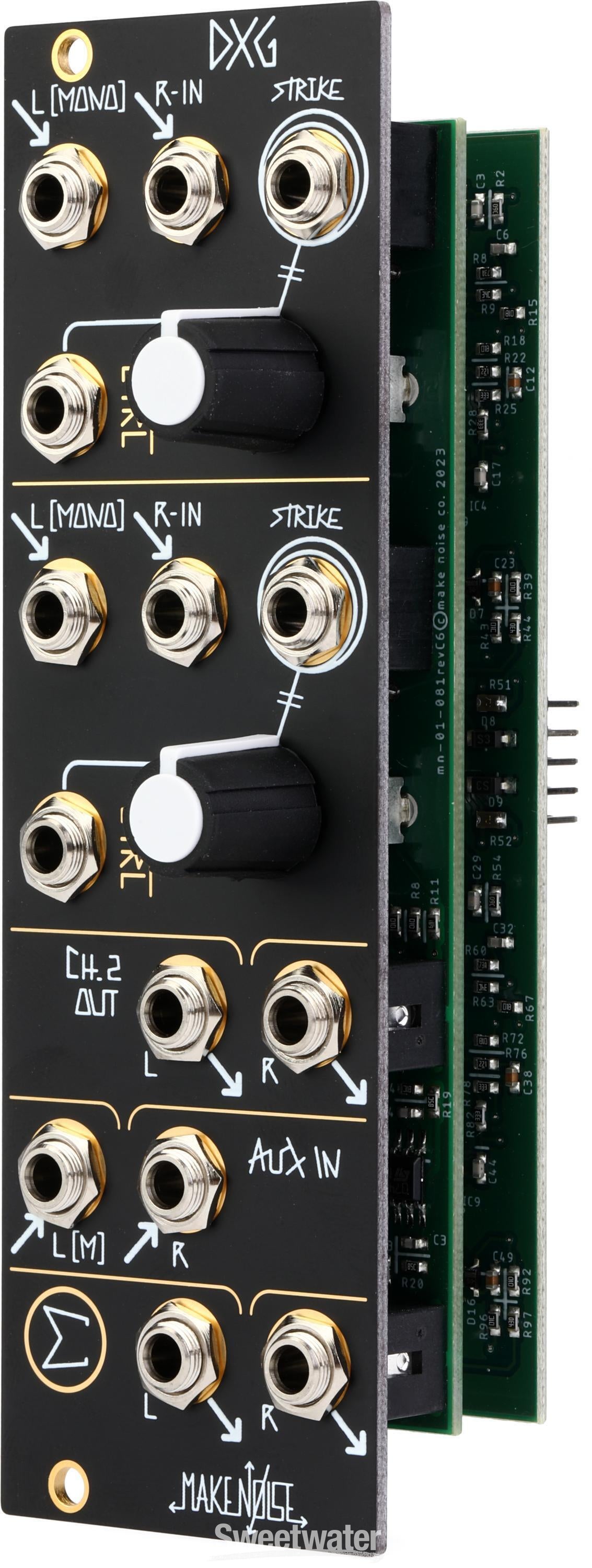 Make Noise DXG Dual Stereo Lowpass Gate Eurorack Module