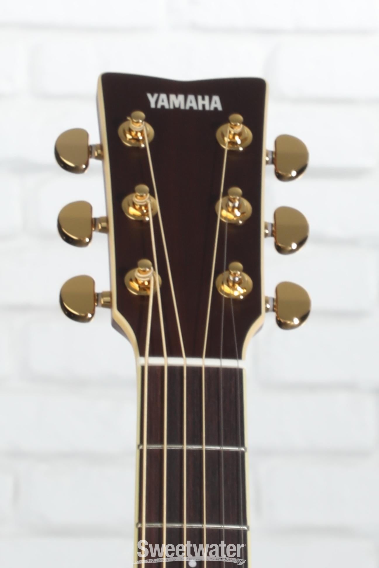 Yamaha LL6 ARE Original Jumbo Acoustic Guitar - Natural | Sweetwater
