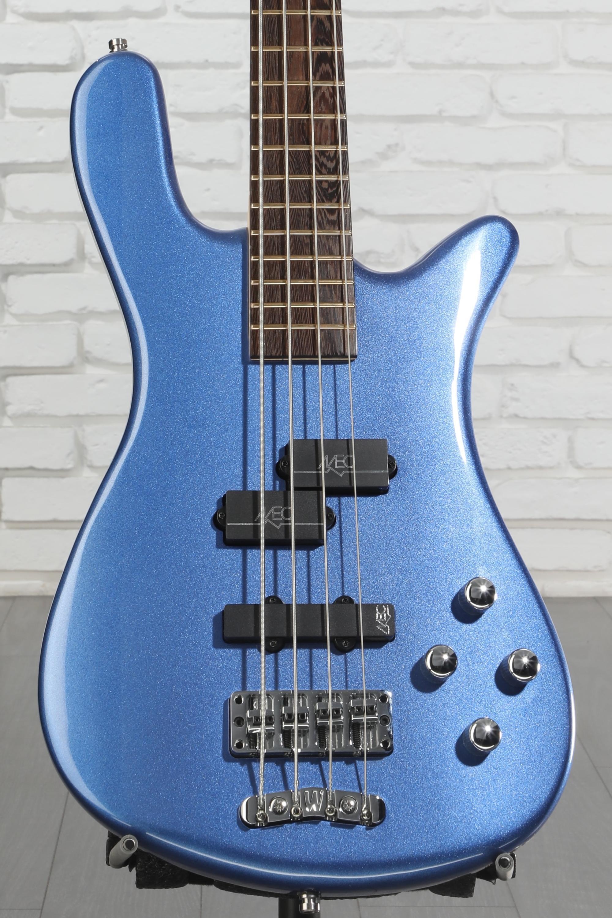 Warwick RockBass Streamer LX Electric Bass Guitar - Metallic Blue