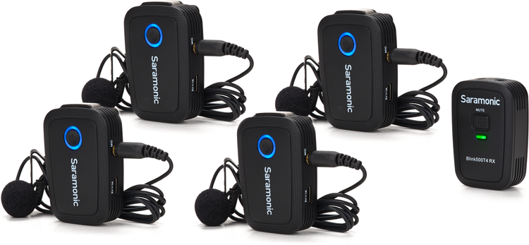Saramonic Blink 500 T4 4-person Wireless Microphone System