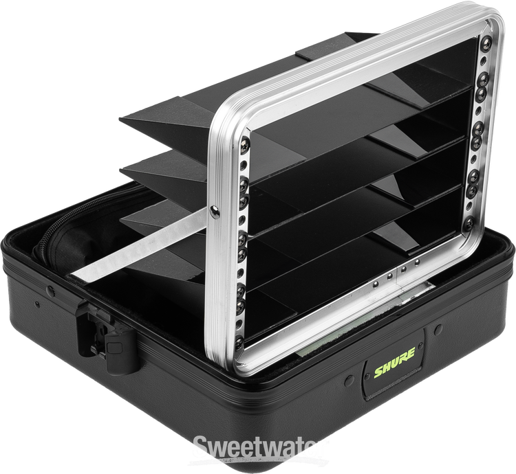 Shure by Gator Wireless System Solution Case - 4 Shure Half-rack