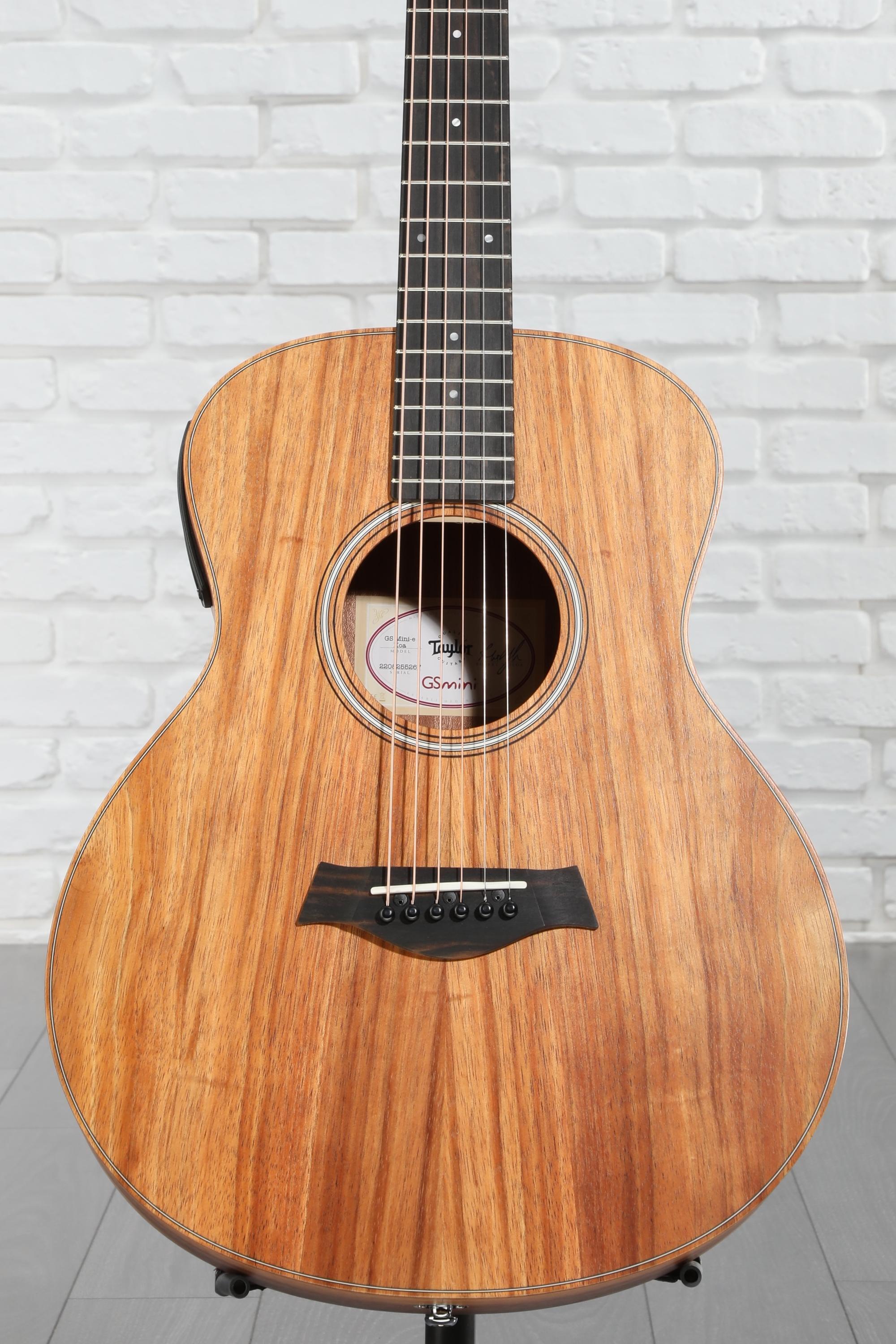 Taylor GS Mini-e Koa Acoustic-electric Guitar - Natural | Sweetwater