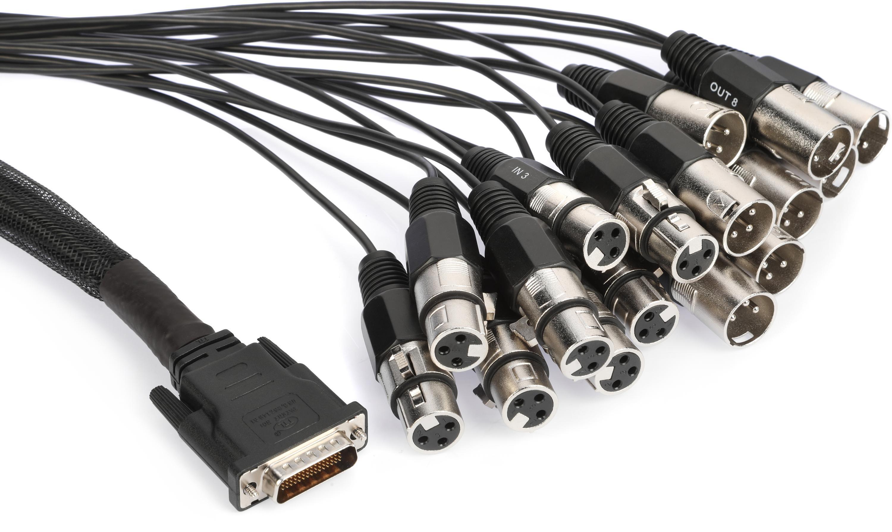 Avid MTRX AES LFHsub to XLR Breakout Cable | Sweetwater