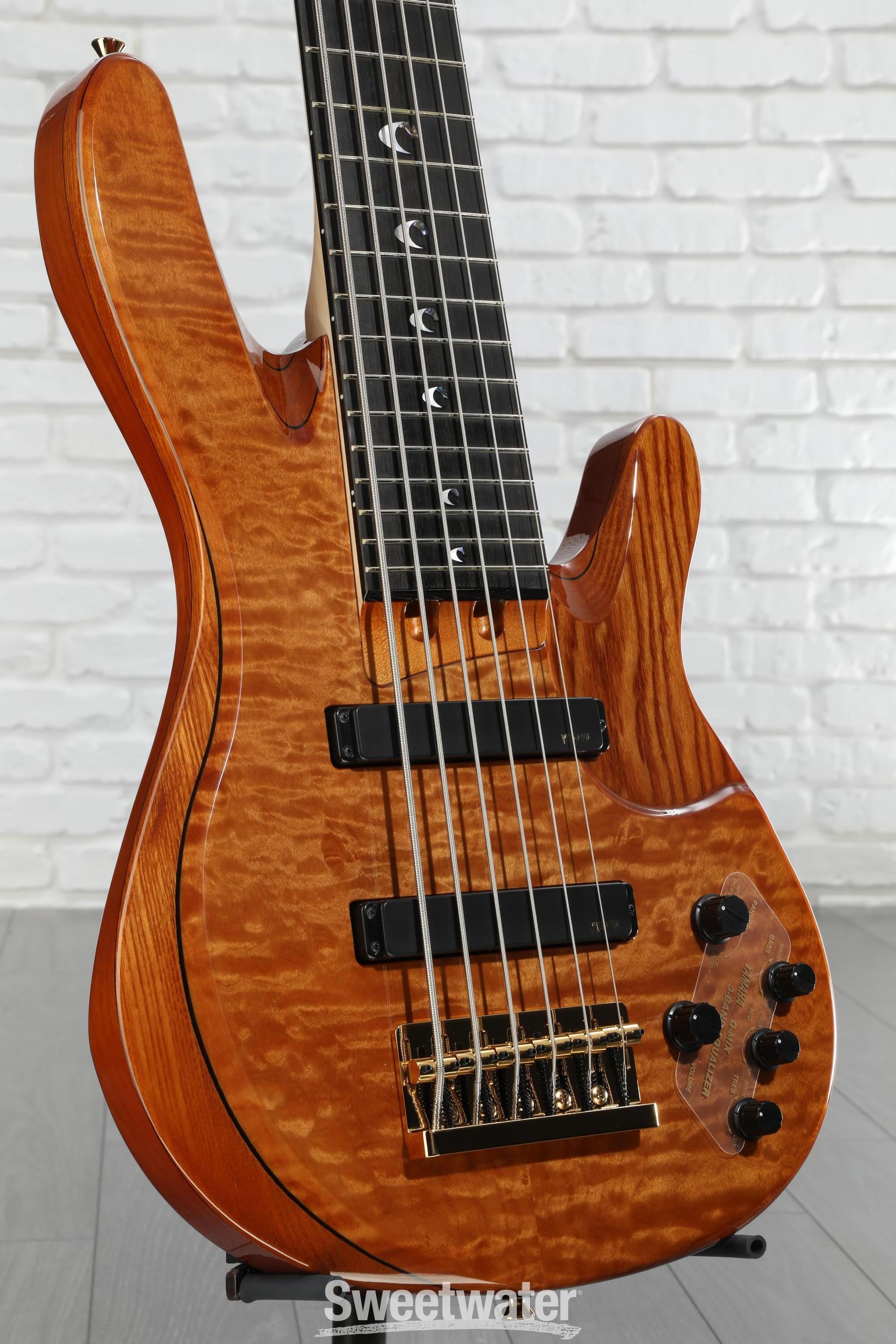 Yamaha John Patitucci TRB Signature Bass Guitar - Amber
