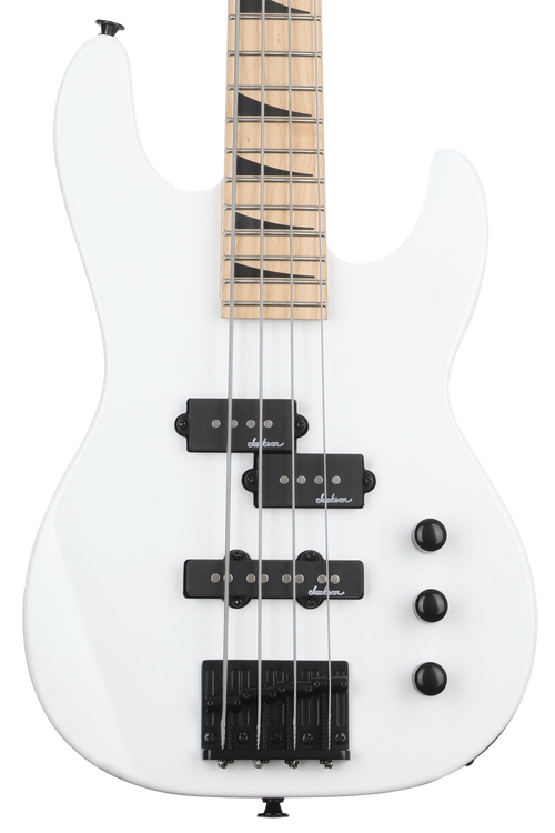 Jackson JS Series Concert Bass Minion JS1XM - Snow White