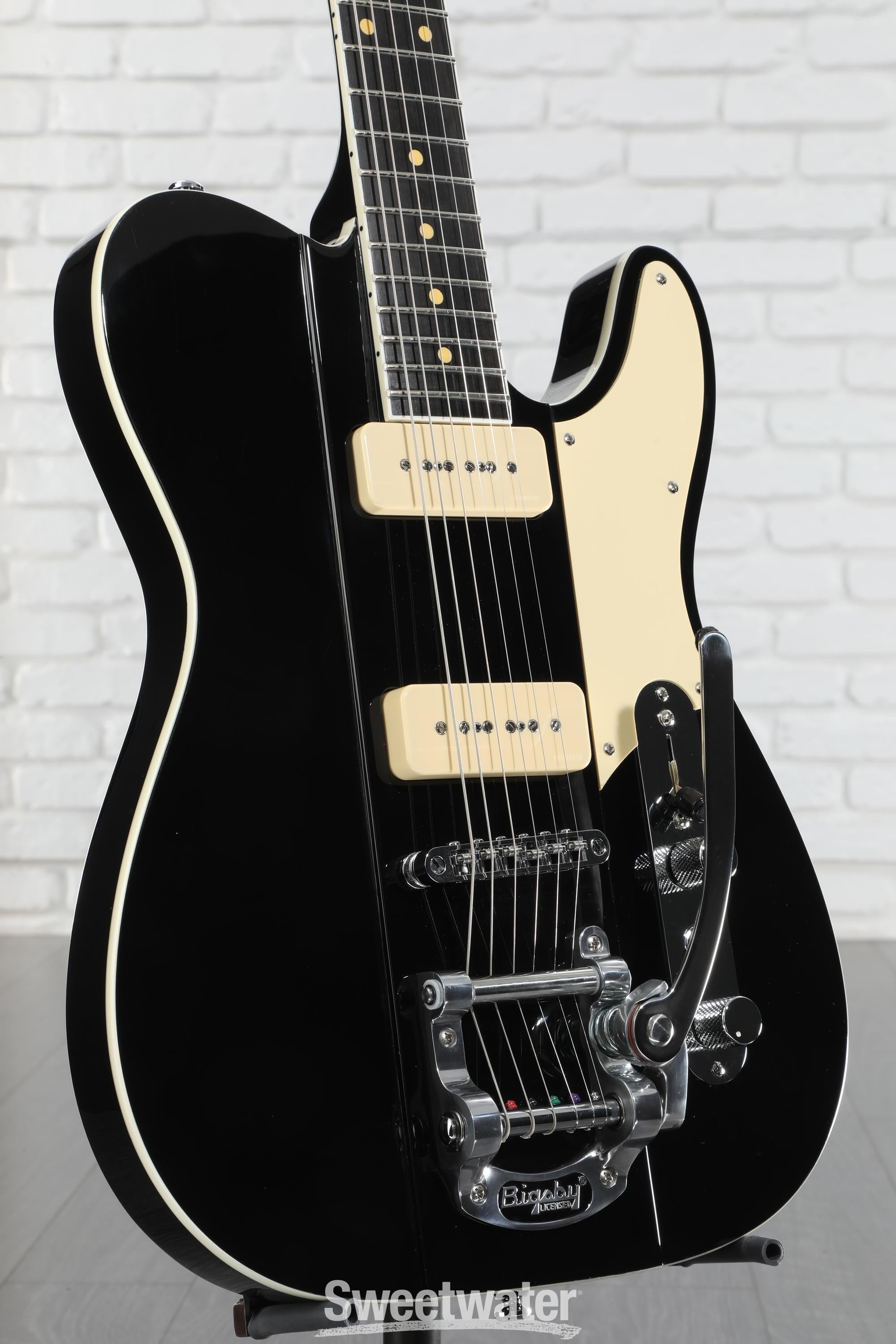 Reverend Greg Koch Gristle 90 Solidbody Electric Guitar - Midnight Black