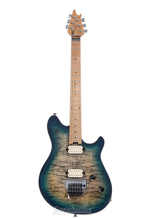 EVH Wolfgang Special QM Electric Guitar - Indigo Burst | Sweetwater