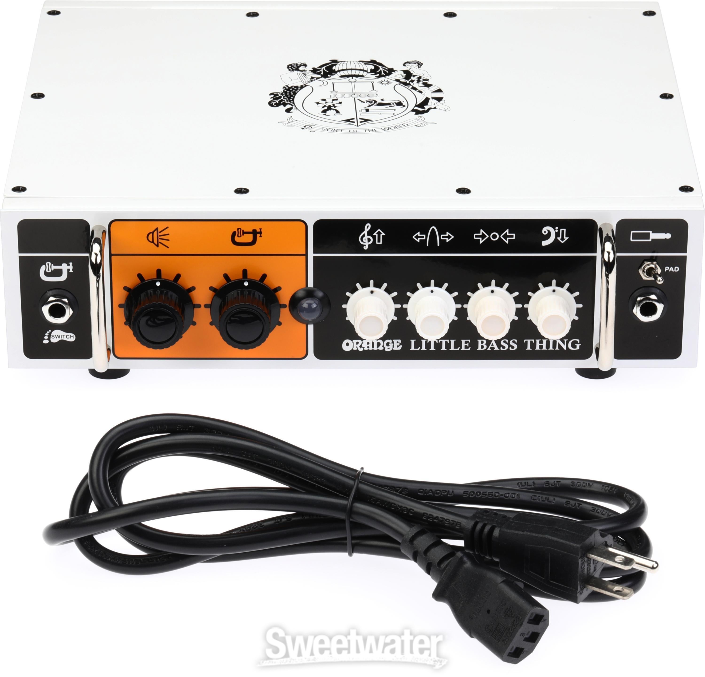 Orange Little Bass Thing 500-watt Bass Head | Sweetwater