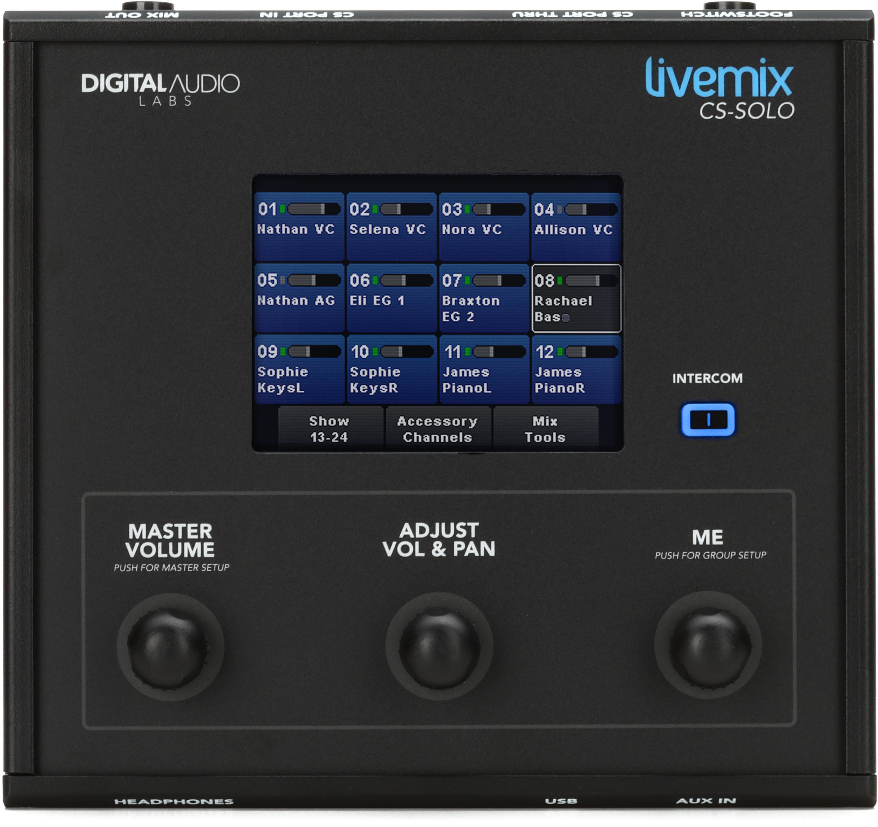 Digital Audio Labs Livemix CSSOLO Personal Monitor Mixer Sweetwater