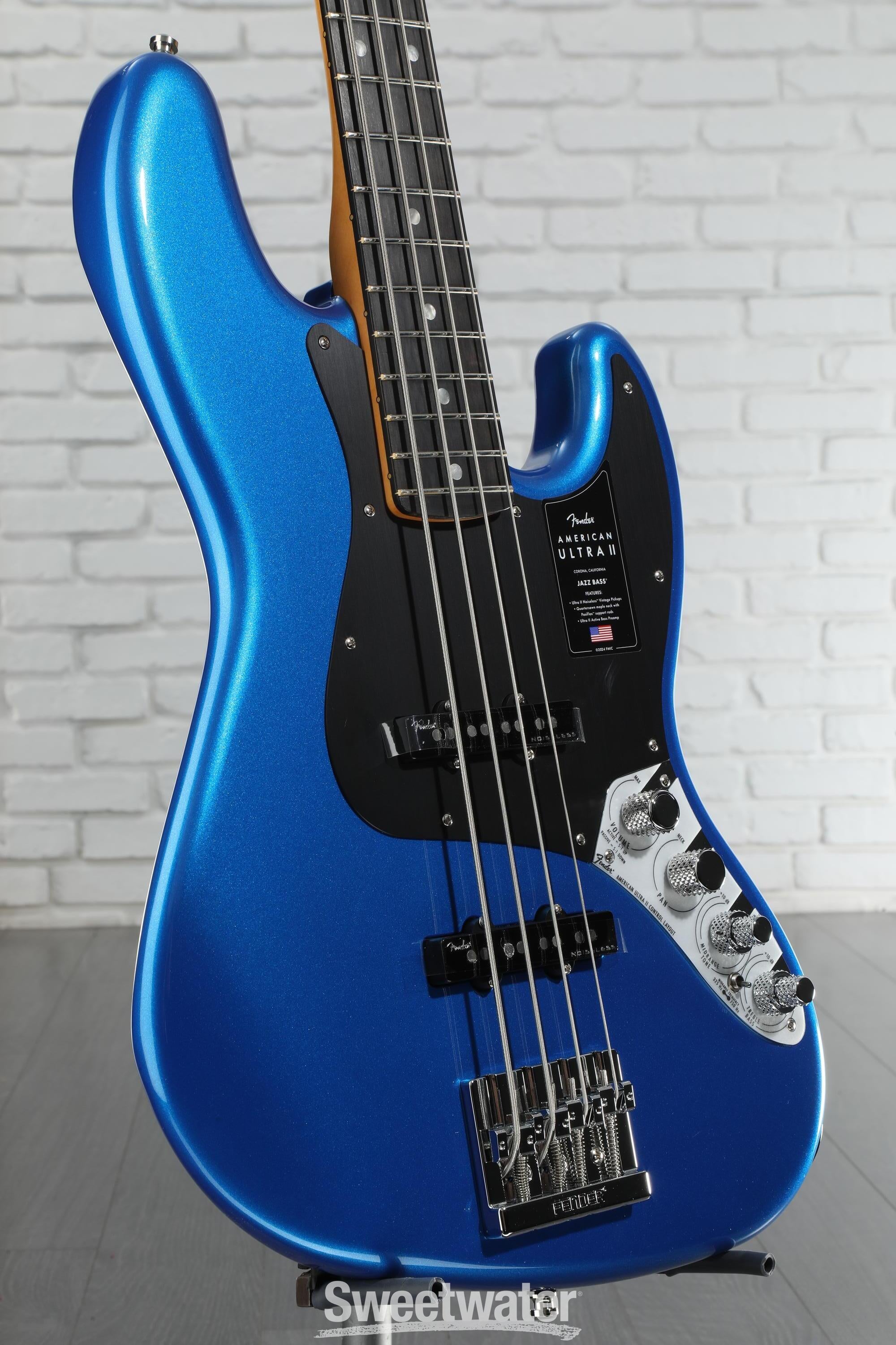 ベース FENDER American Ultra II Jazz Bass Fender American Ultra II Jazz Bass Ebony Fingerboard