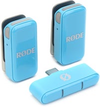 Product Image - This Item - Rode Wireless Micro Microphone Kit - USB-C, Blue